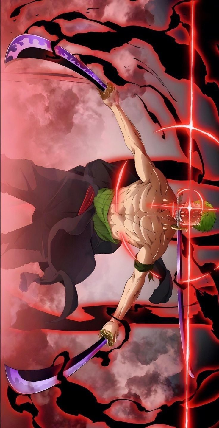 736x1436 Roronoa Zoro One Piece