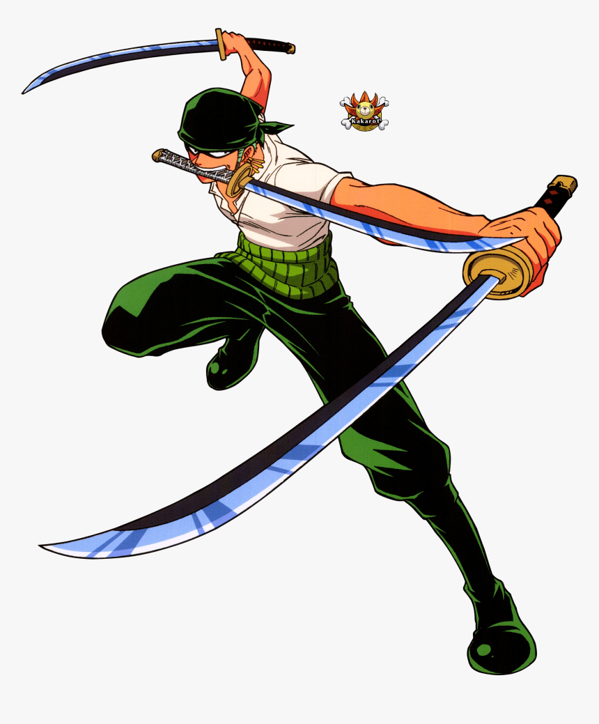 860x1039 One Piece Zoro Png Pic Piece Zoro Three Sword Style, Transparent Png, Transparent Png Image