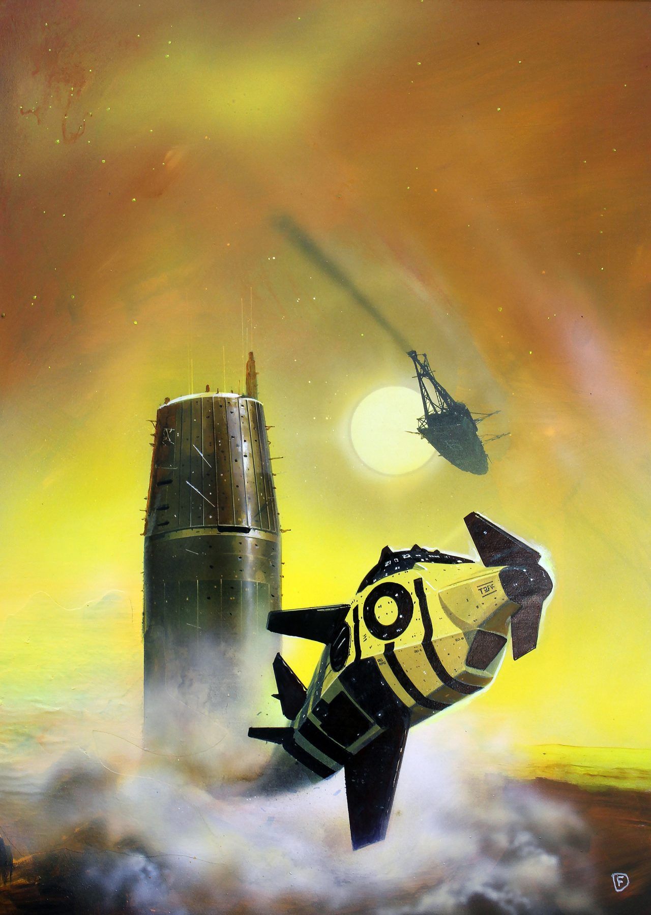 1280x1800 Chris Foss: A Sci Fi Journey In Guernsey & Collections