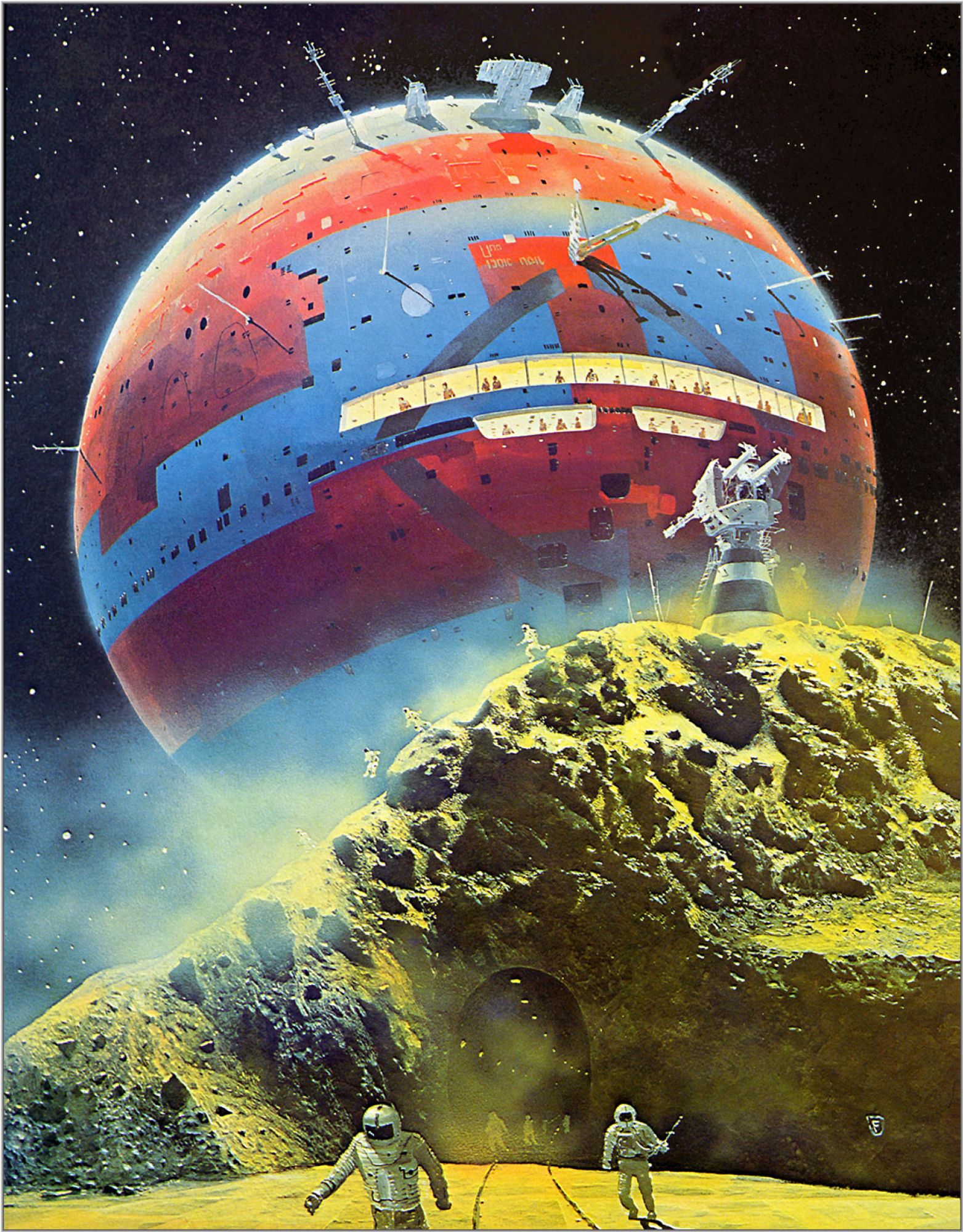 1563x2000 Machine in shaft by Chris Foss: History, Analysis & Facts