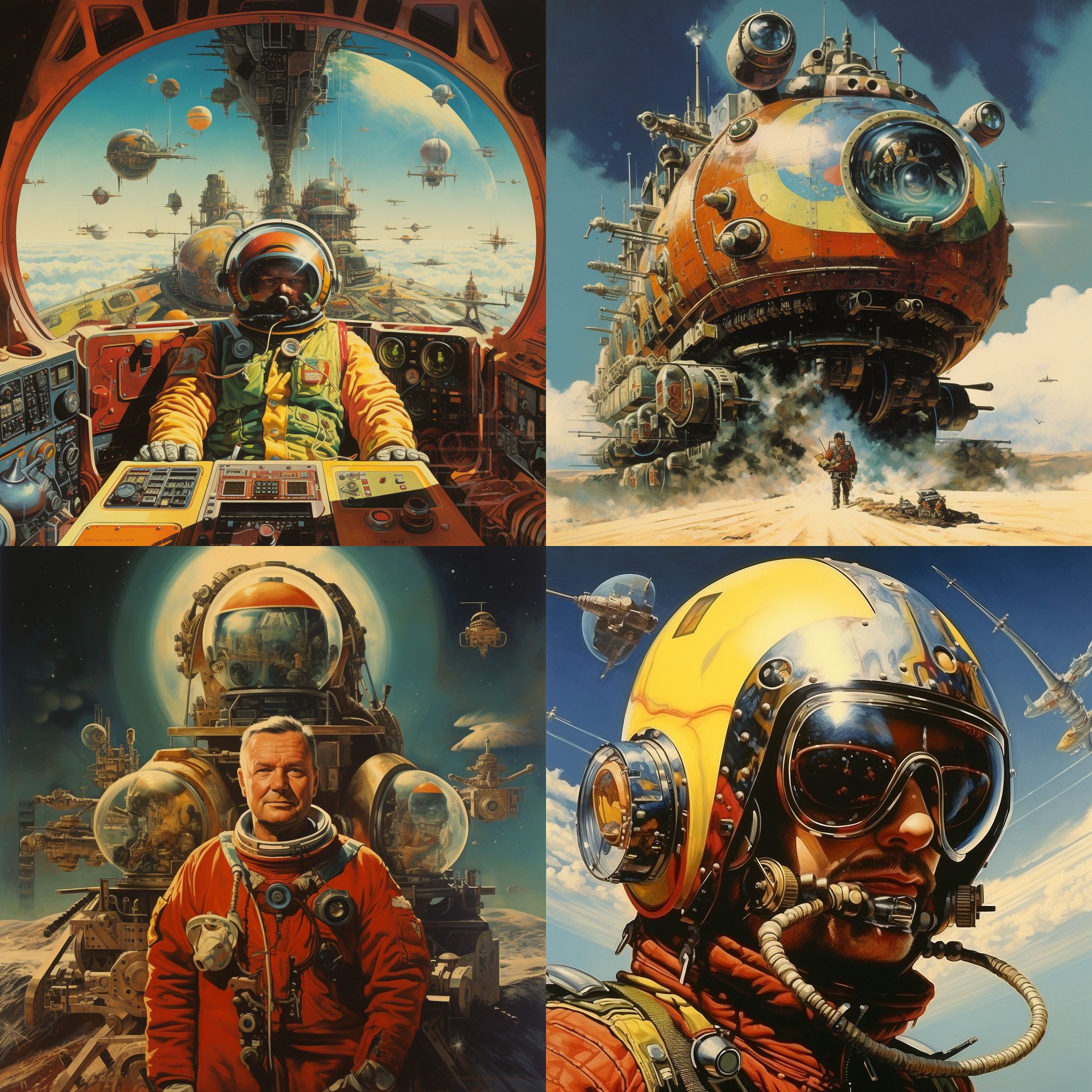 2048x2048 Art Inspiration & Illustration Styles: Chris Foss