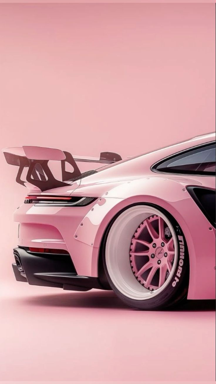 736x1308 Pink Porsche