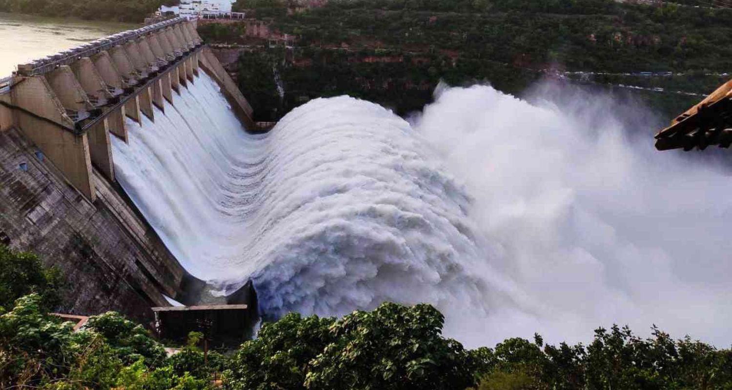 1500x800 Pong Dam goes 5 ft above danger mark