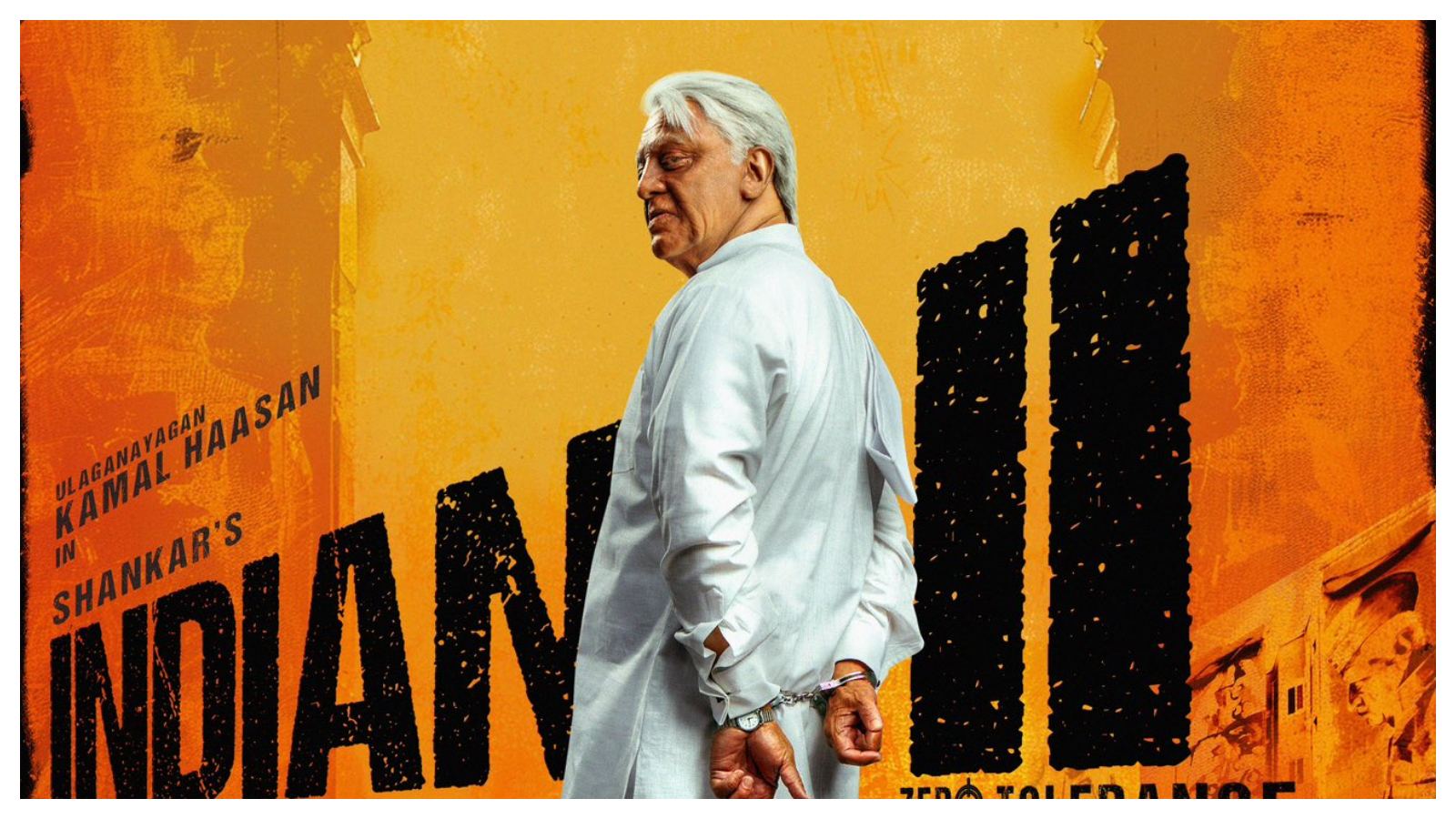 1600x900 Kamal Haasan's Indian 2 announces release date with a new poster: 'Gear up for the comeback of Senapathy'. Tamil News Indian Express