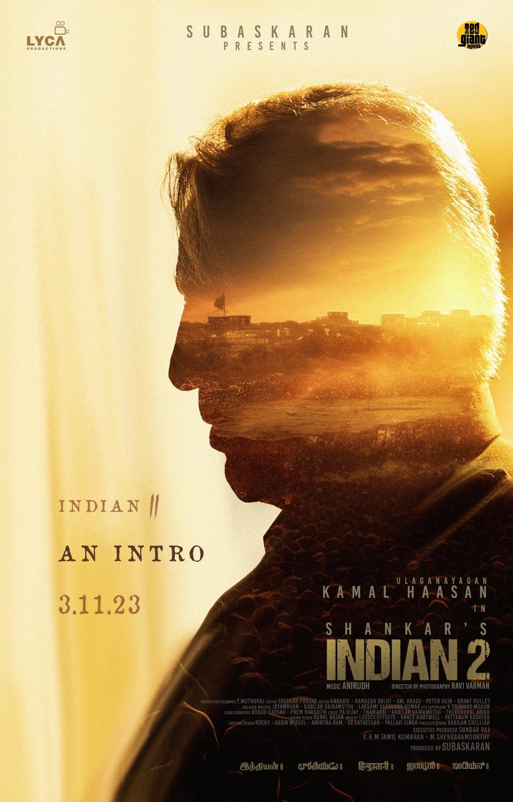 1024x1600 First Look Of Kamal Haasan Starrer 'Indian 2' To Be Out On Nov 3