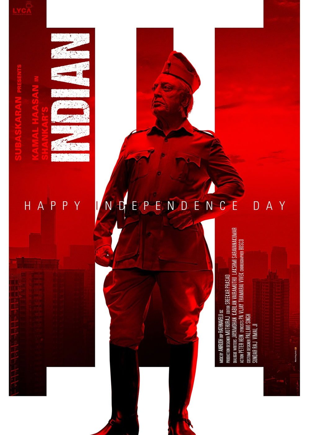 1000x1400 Indian 2 Movie (2024). Release Date, Review, Cast, Trailer, Watch Online at Netflix