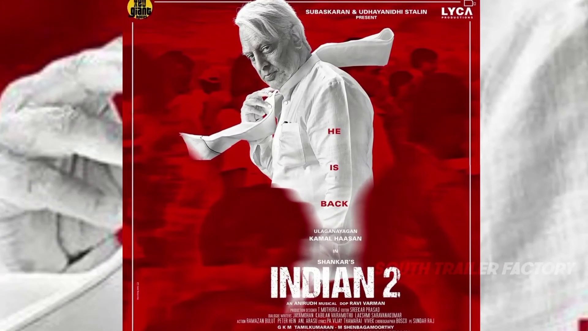 1920x1080 Indian 2 poster