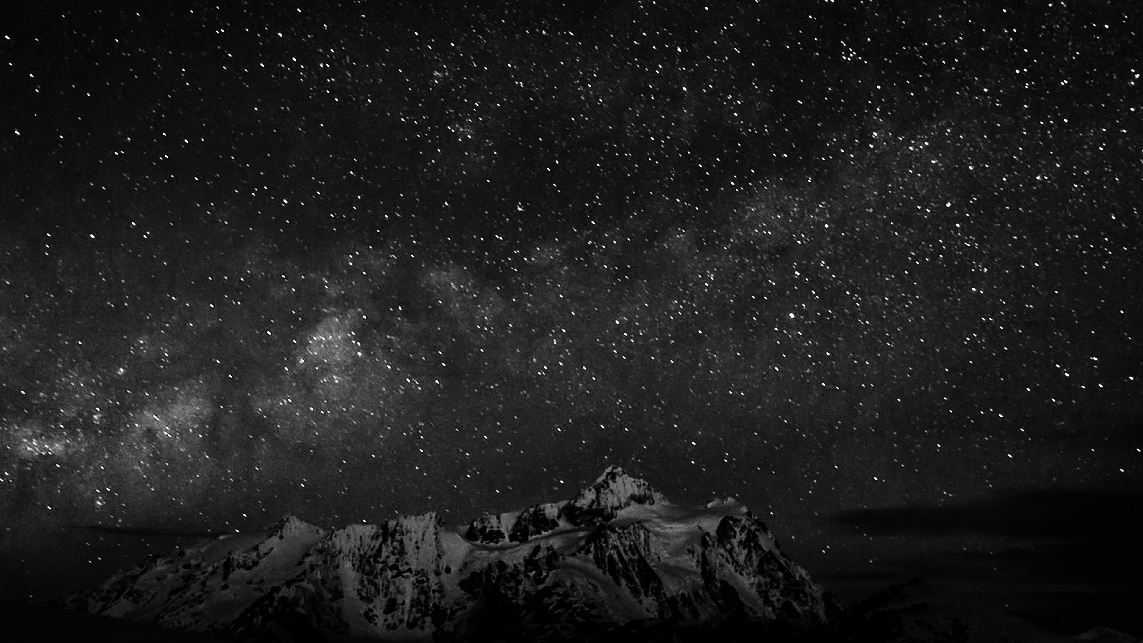 3840x2160 Stars 4k Dark Wallpaper