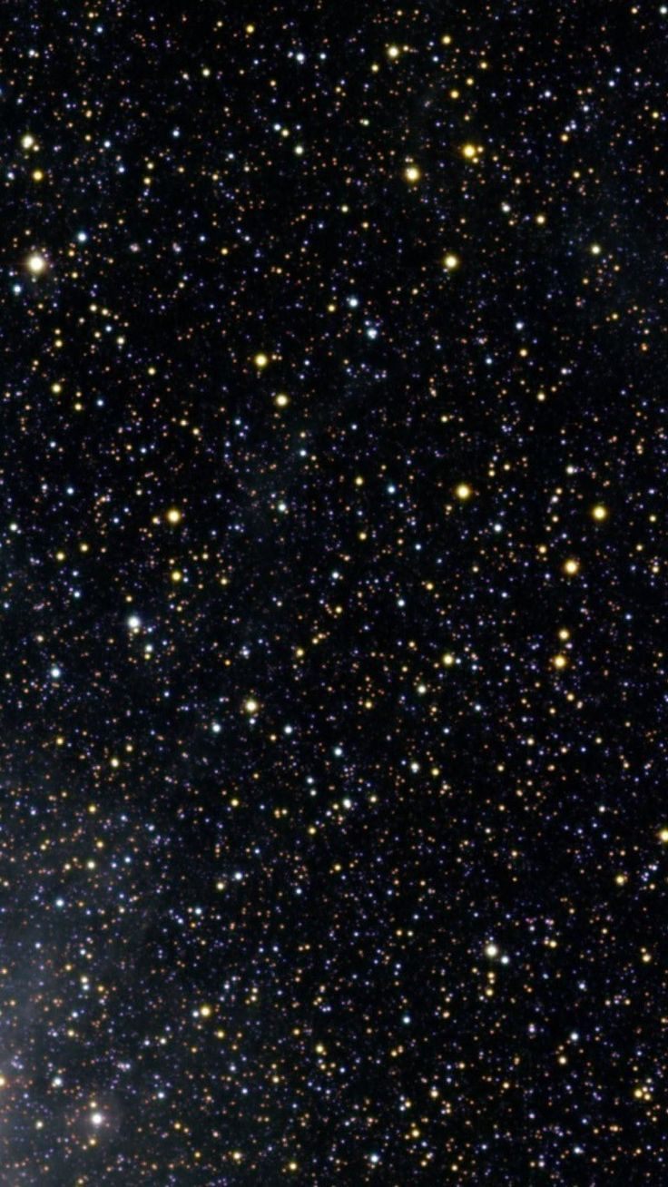 736x1308 Stars Black Phone Wallpaper