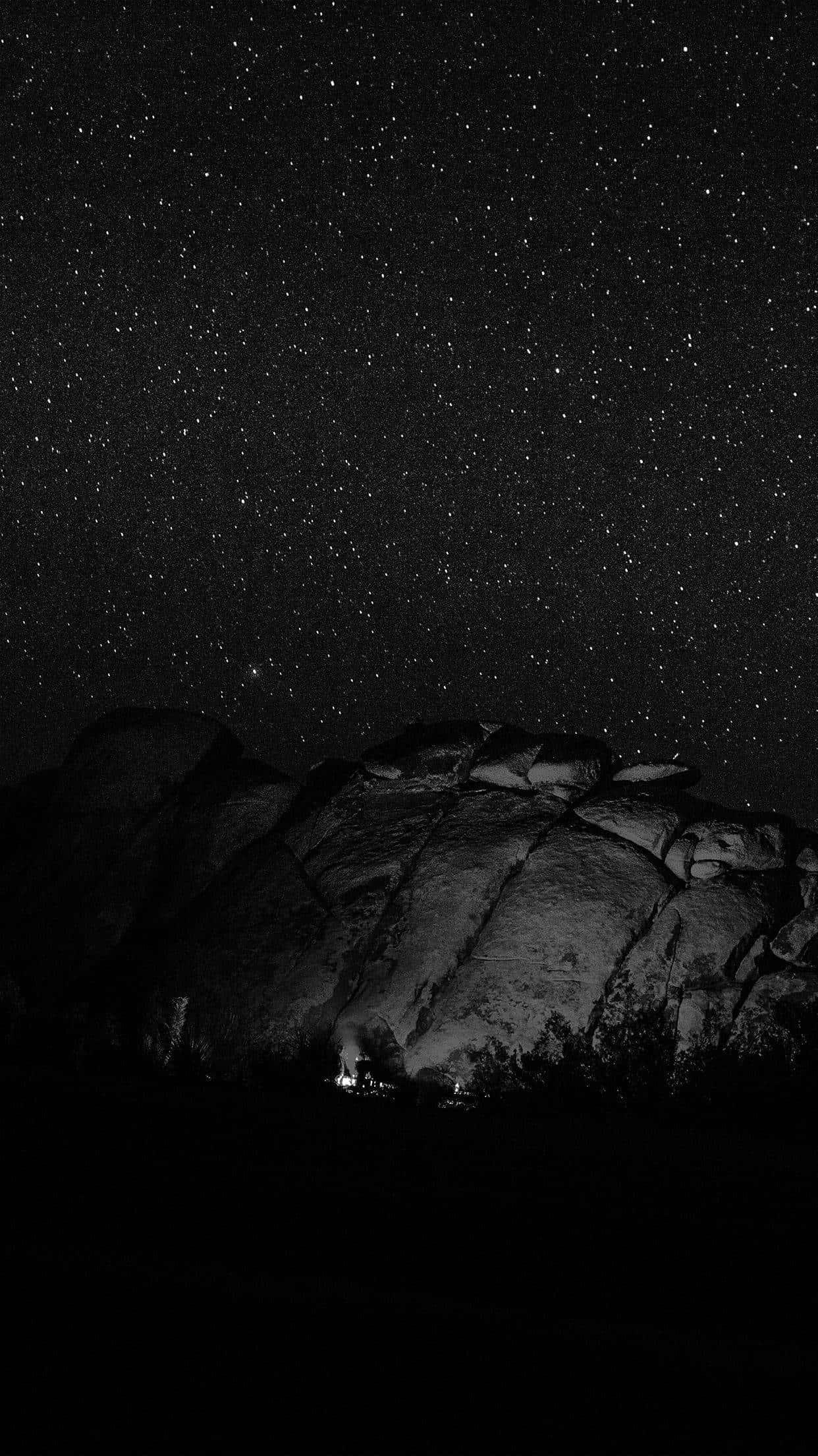 1242x2208 Download Black Stars iPhone Rock Wallpaper