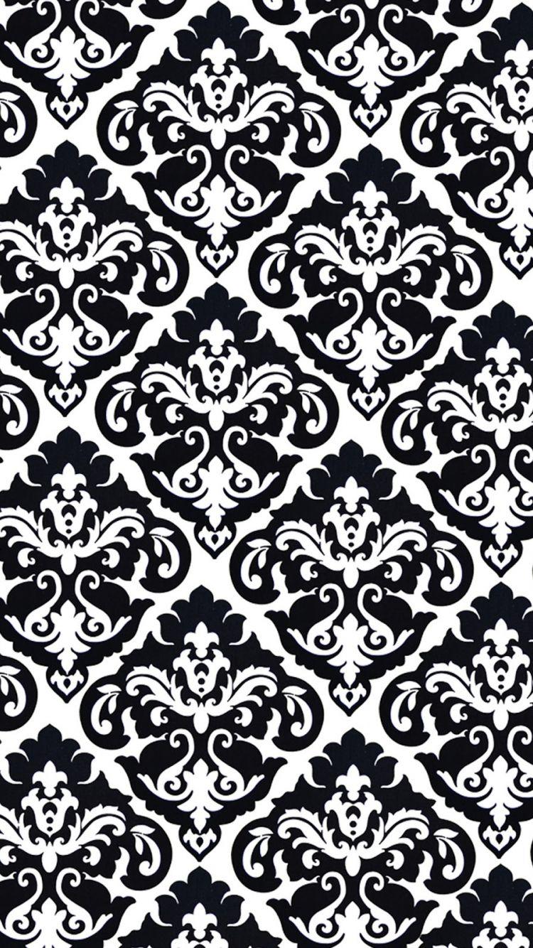 750x1334 Free download background wallpaper black and white vintage pattern stmoh0e1jpg [1600x1600] for your Desktop, Mobile & Tablet. Explore Vintage Black and White Wallpaper. Black White Gold Wallpaper, Black and