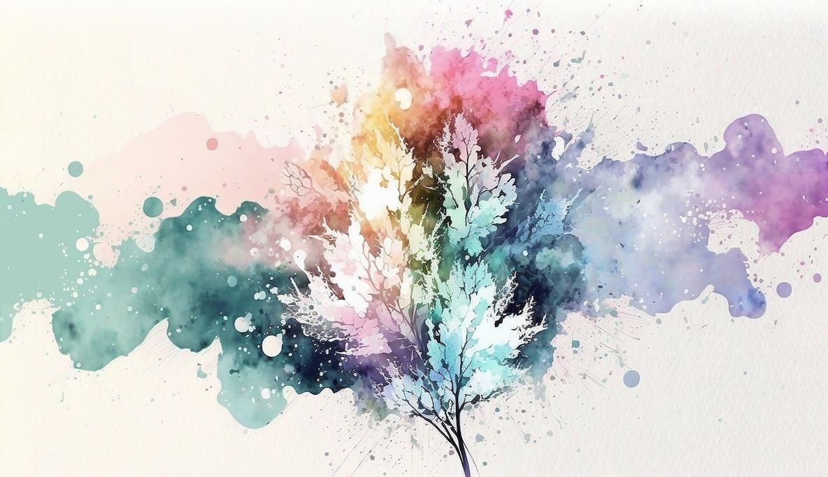 1184x683 Splash Watercolor Background 2 Photo