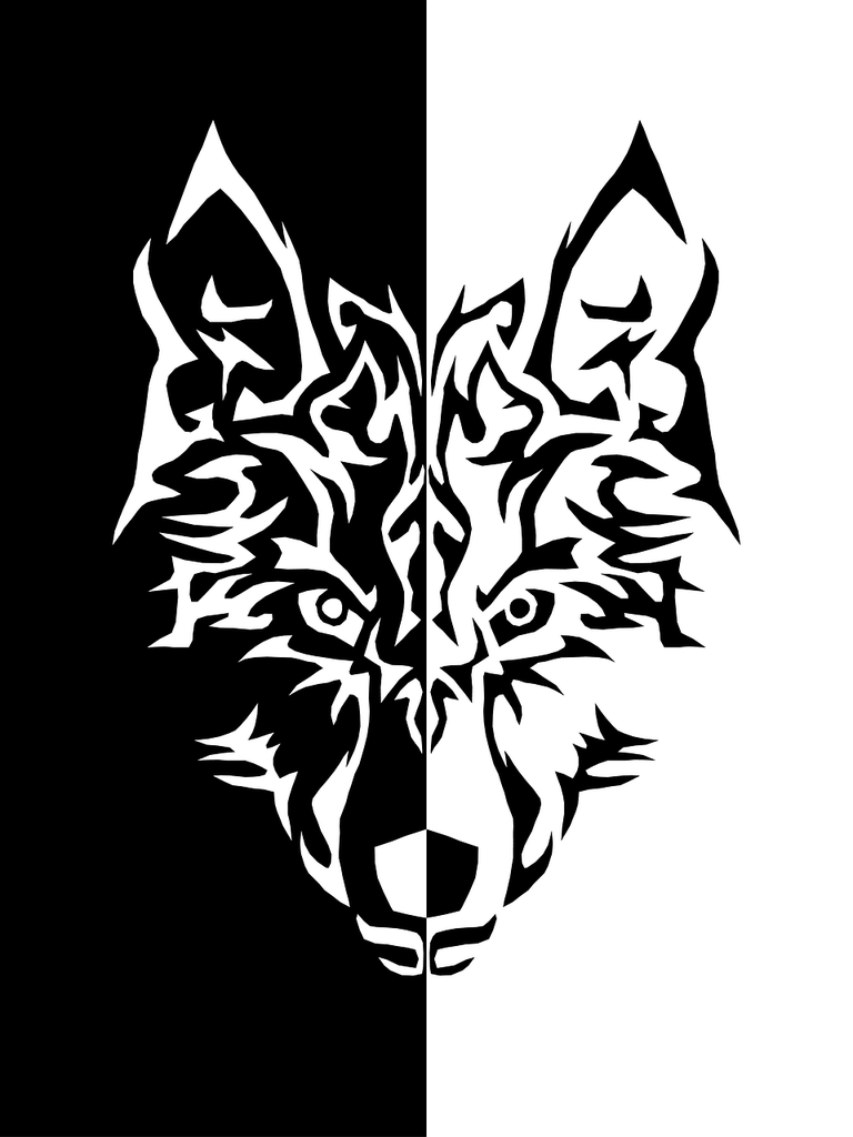 768x1024 Public domain stock image. Wolf black and white iphone