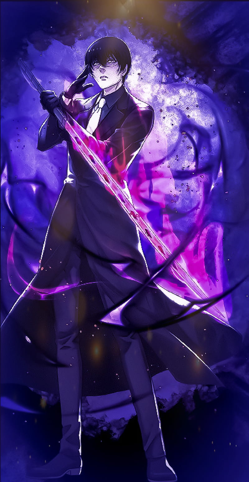 800x1551 Black Reaper Kaneki, anime, blackreaperkaneki, kanekiken, otaku, tokyo ghoul, HD phone wallpaper