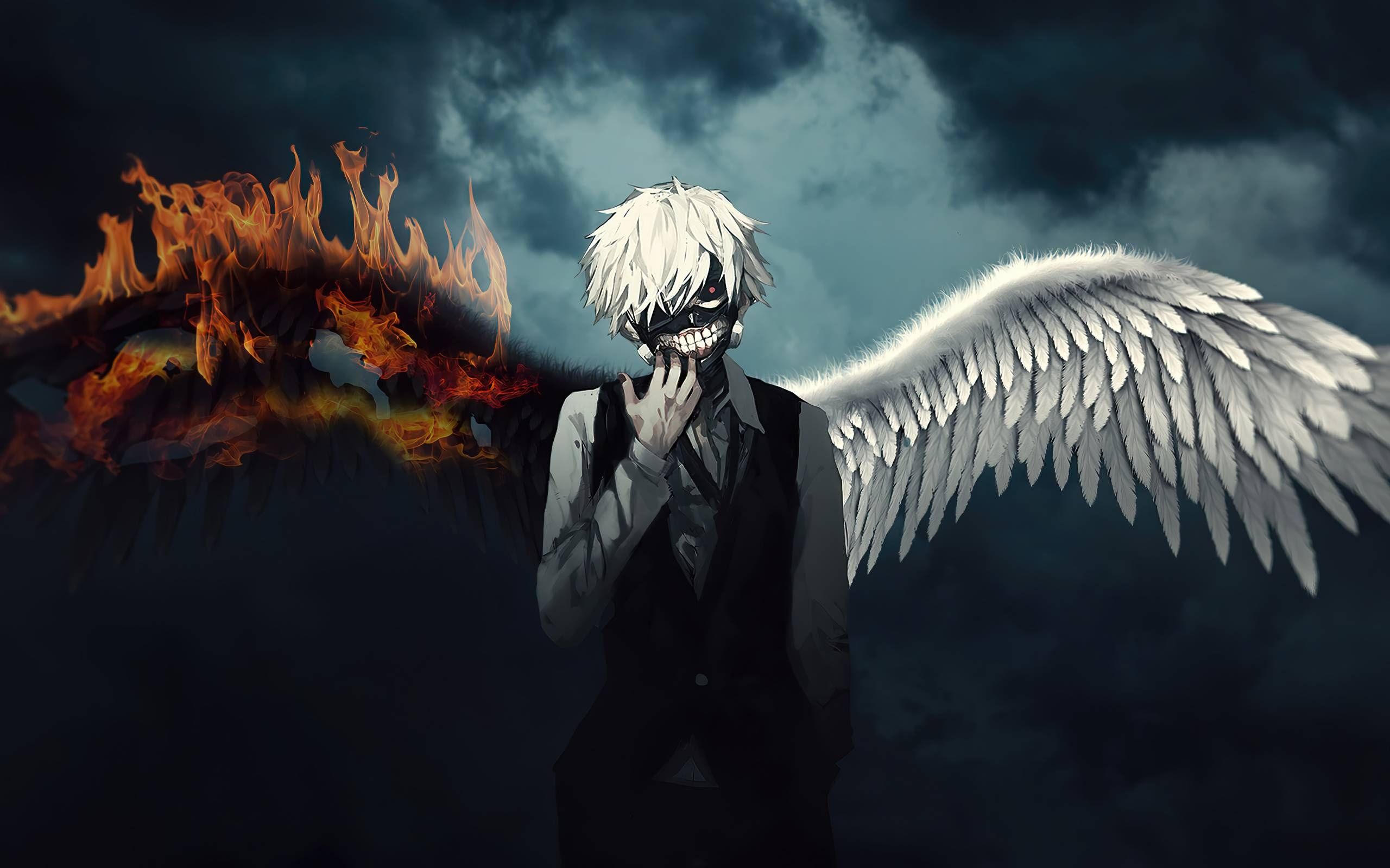 2560x1600 Ken Kaneki Wallpaper