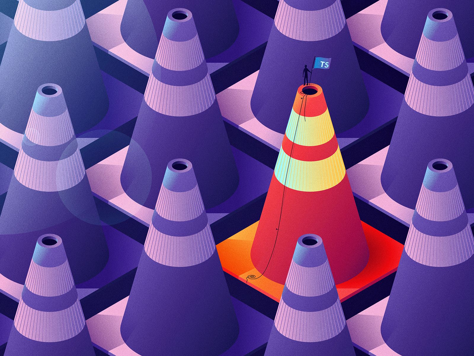 1600x1200 Traffic Cone designs, themes, templates and downloadable graphic elements on Dribbble
