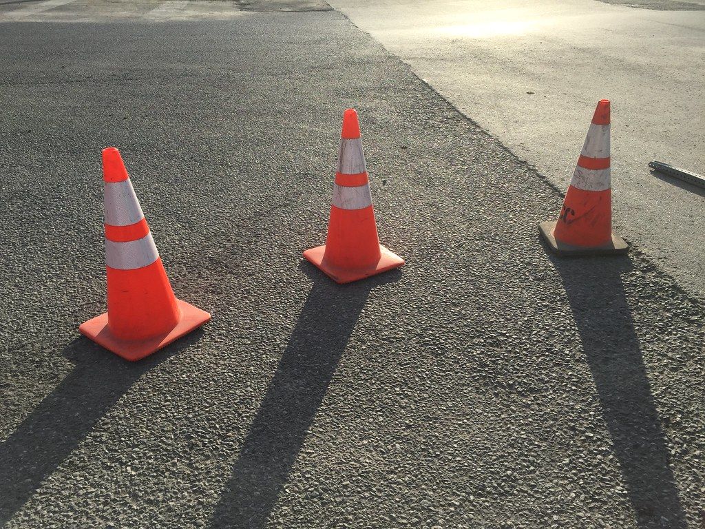 1024x768 Traffic Cones
