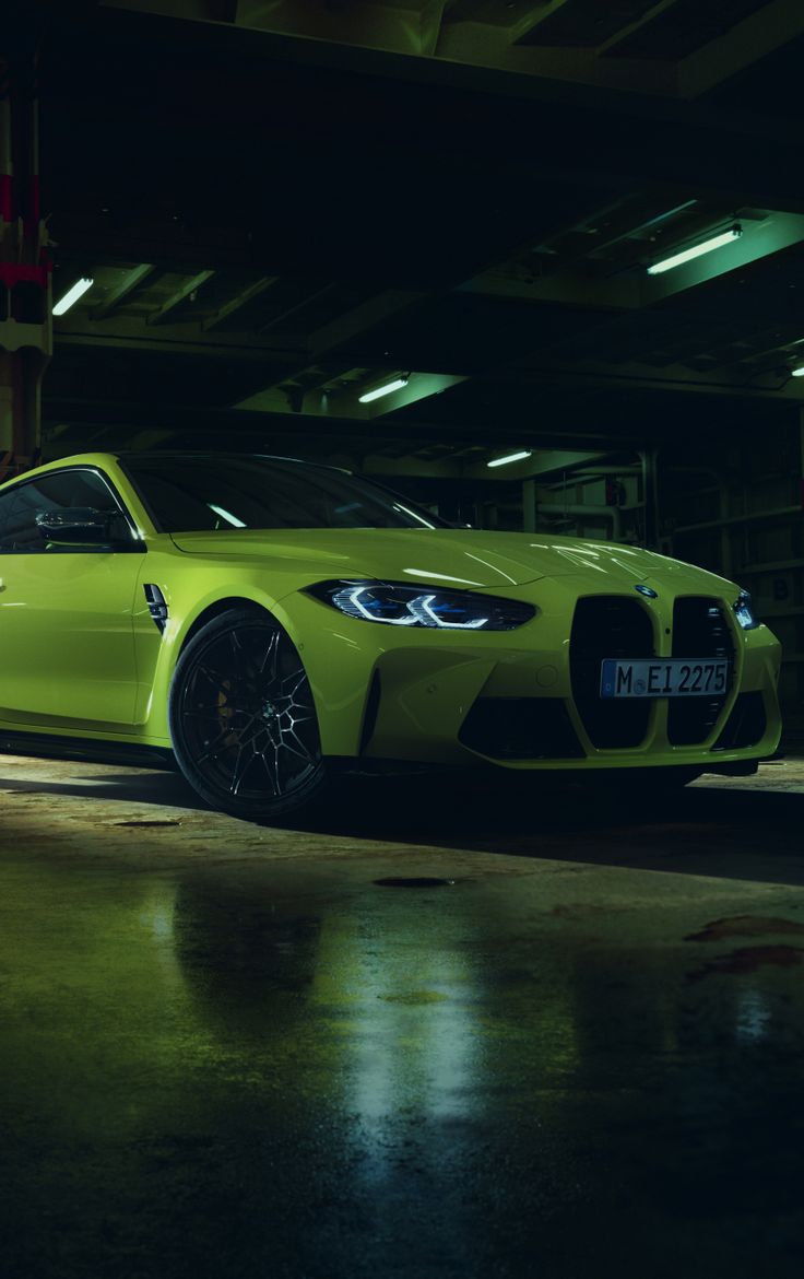 736x1170 Green BMW M4 Competition X Alcantara, 840x1336 wallpaper