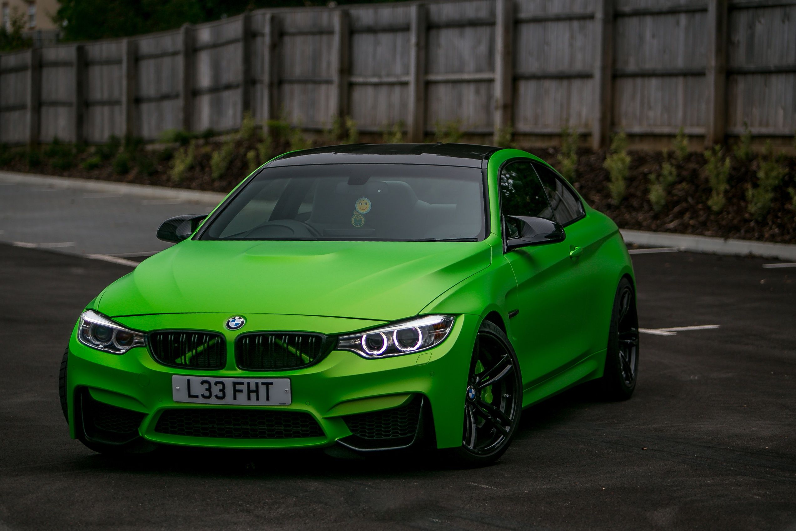 2545x1697 Download Green Car Car BMW Vehicle BMW M4 HD Wallpaperx1697