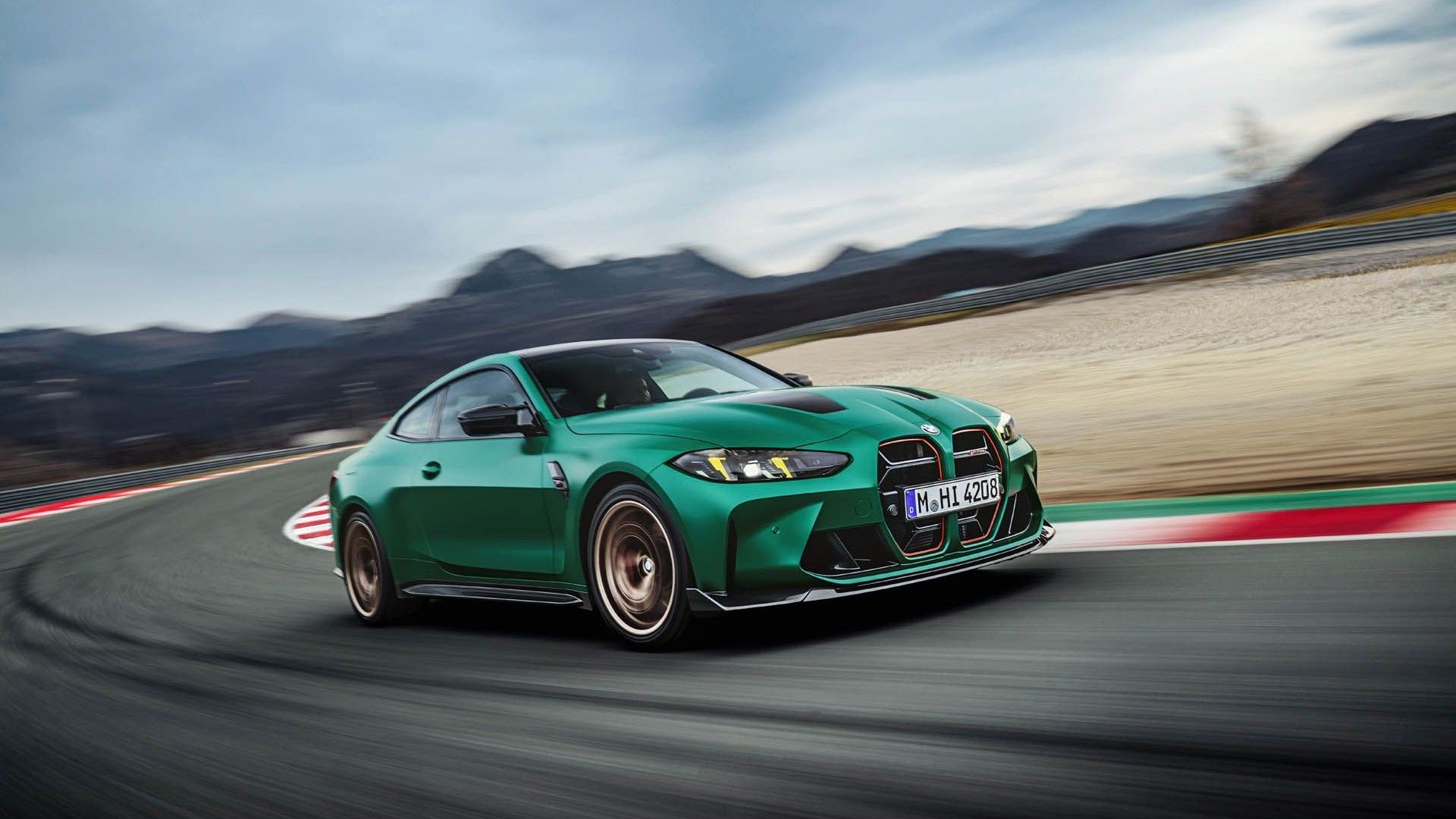 1920x1080 Watch the 2025 BMW M4 CS complete a hot lap of the 'Ring