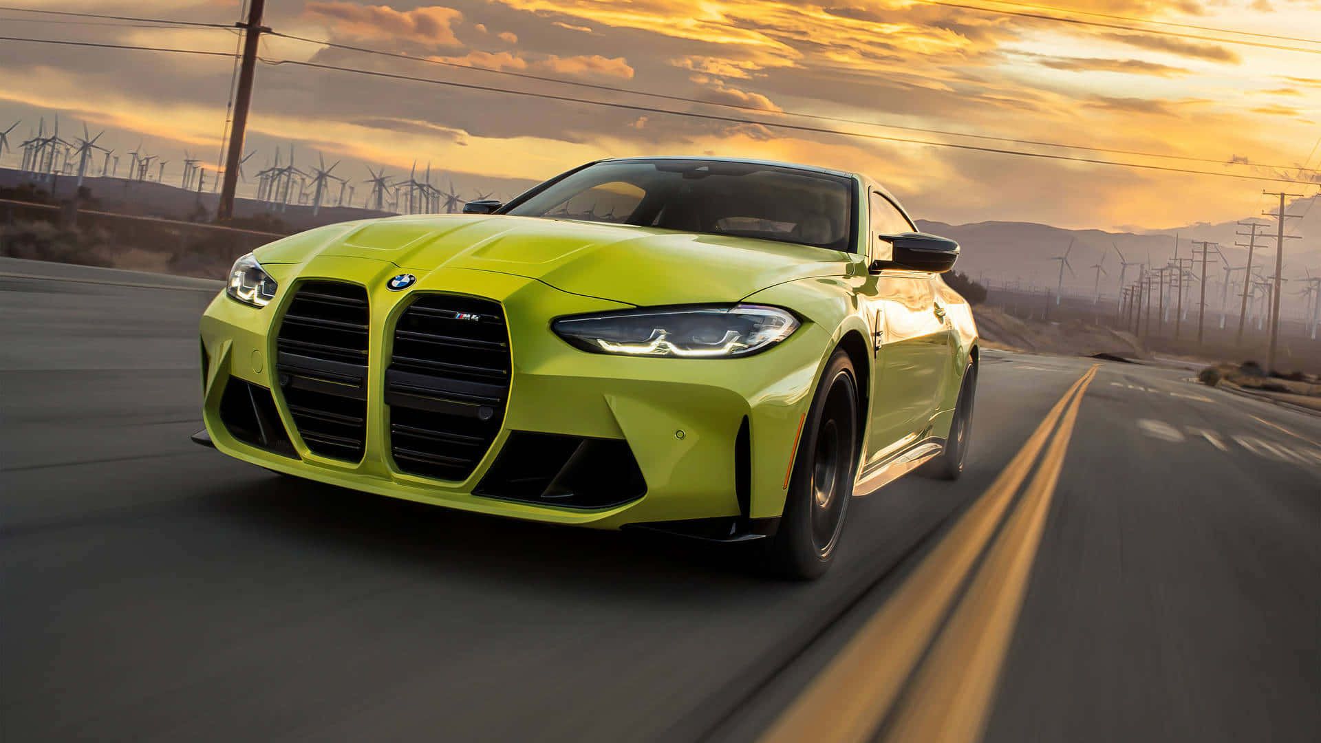 1920x1080 Download Apple Green BMW M4 1920x1080 M Series Background