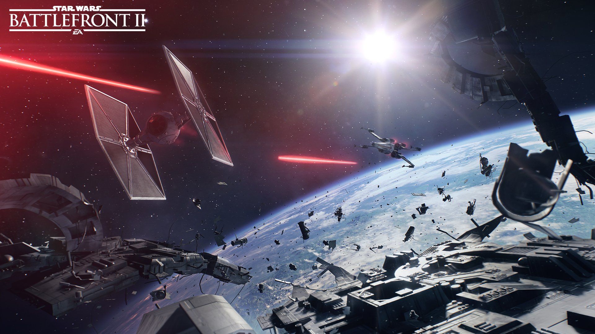 1920x1080 Star Wars Battlefront II Space Battle HD Wallpaperx1080