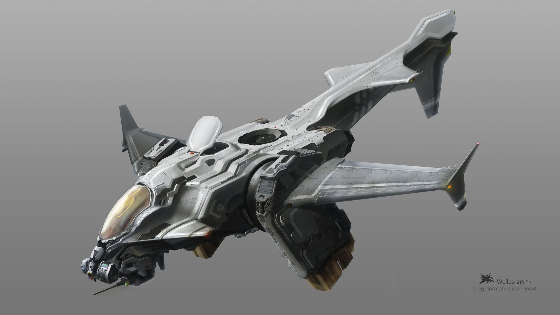 1920x1080 Space Fighter