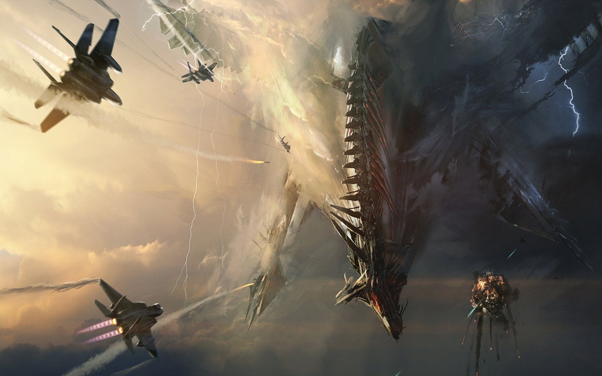 1920x1200 sci fi, Battle, Fighting, War, Art, Artwork, Warrior, Futuristic, Spaceship, Space Wallpaper HD / Desktop and Mobile Background