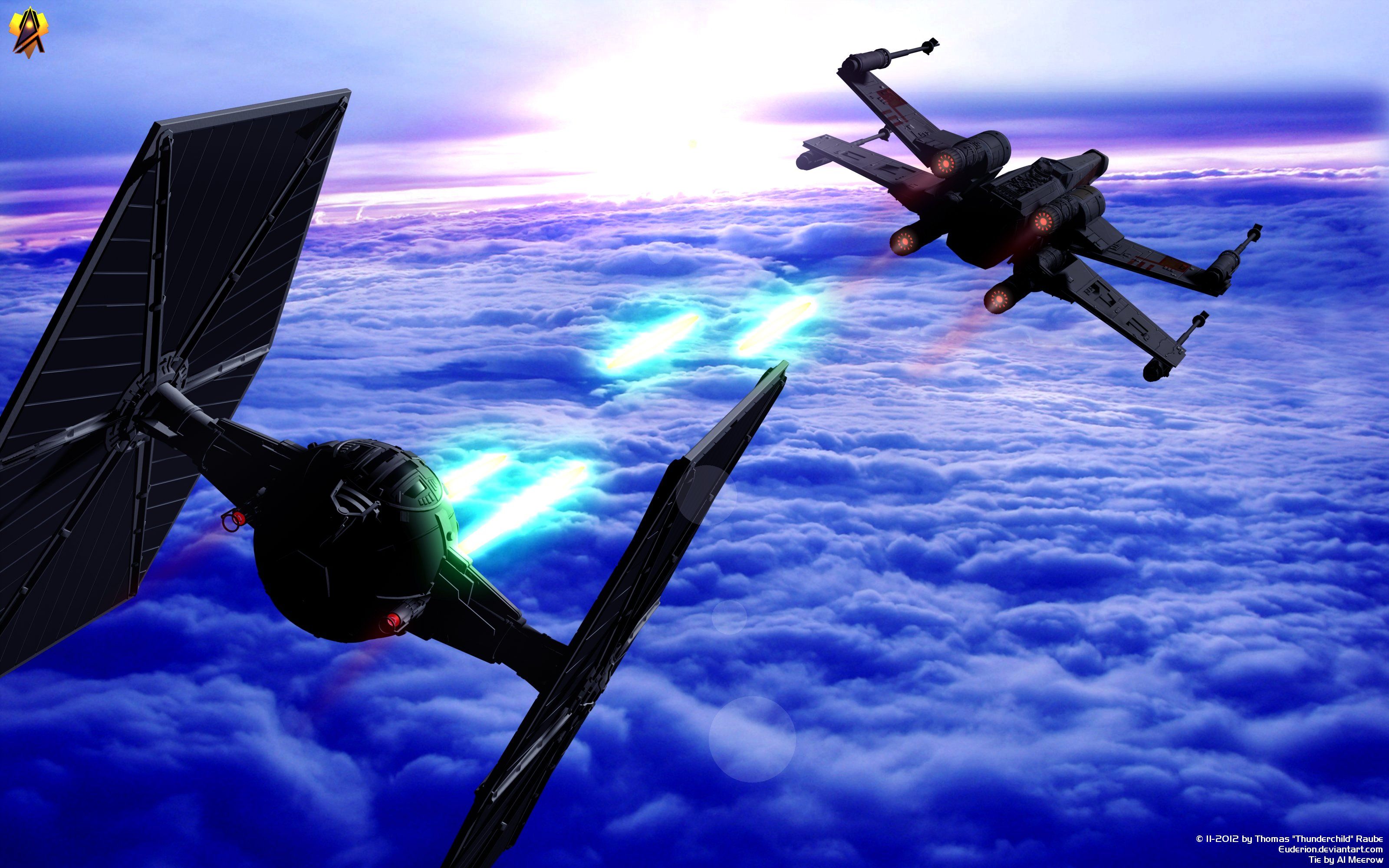 3200x2000 Desktop wallpaper: Star Wars, X Wing, Sci Fi, Battle, Laser, Space 4K free download for PC. 277071