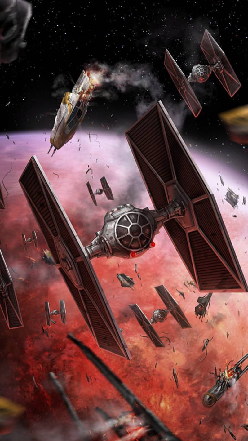 800x1422 Tie, imperio galactico, star wars, te, HD phone wallpaper