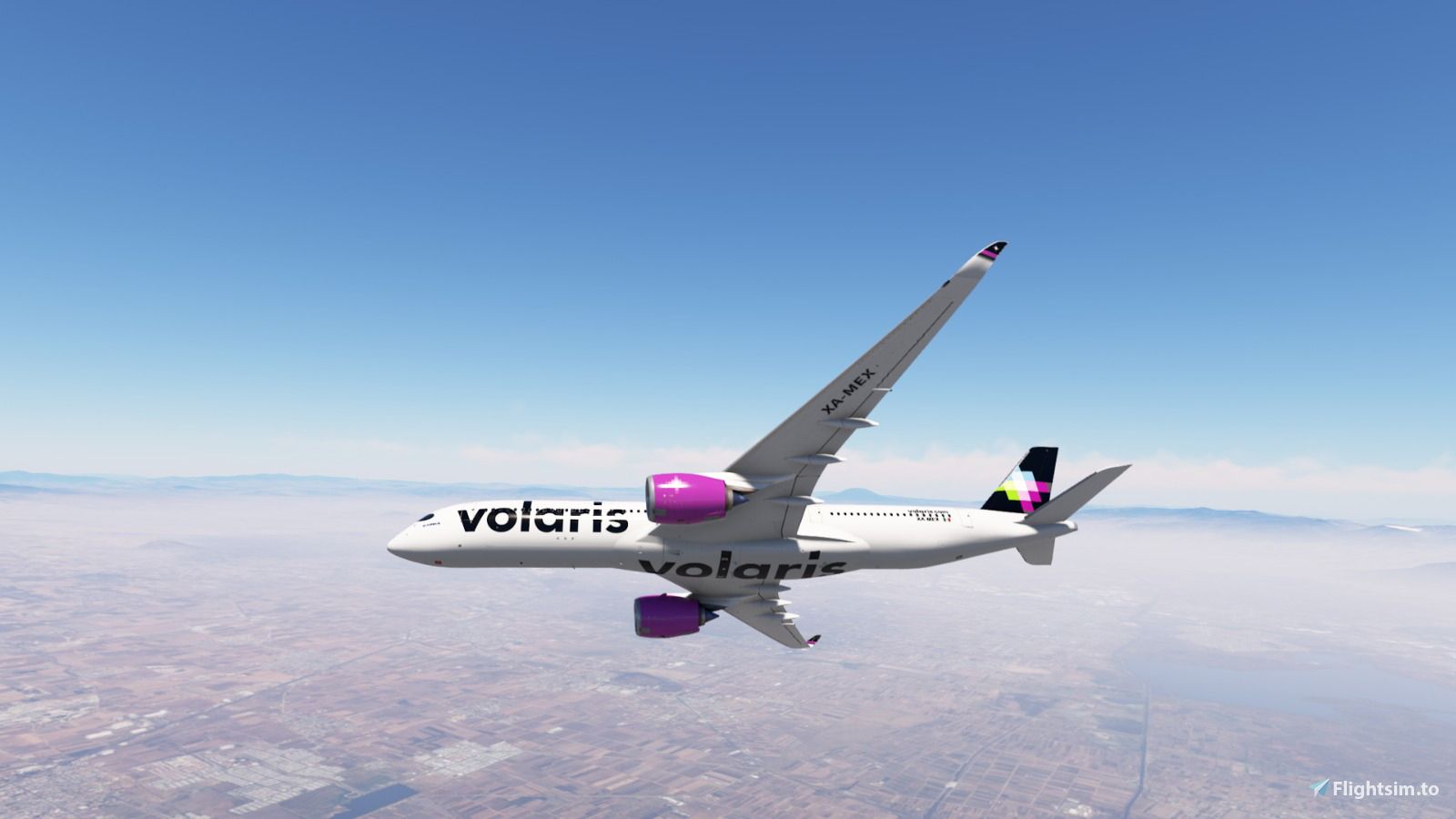 1600x900 Volaris A350 900 (Fictional) Liveries For MSFS