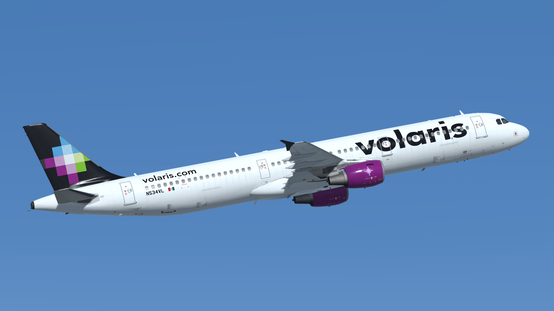 1920x1080 Volaris A321 (N534VL)