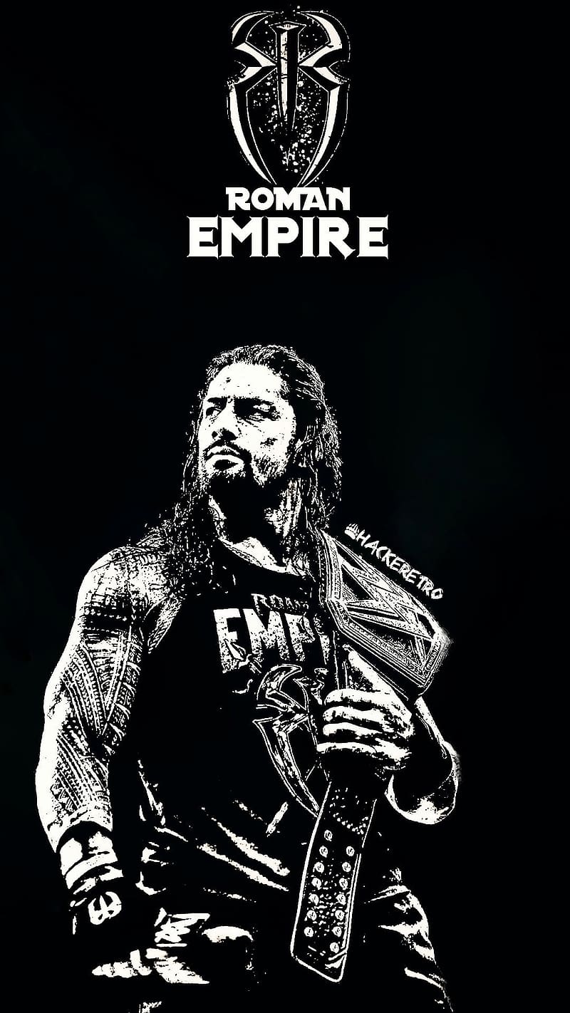 800x1422 Roman Reigns, black and white, wwe, roman reigns, HD phone wallpaper