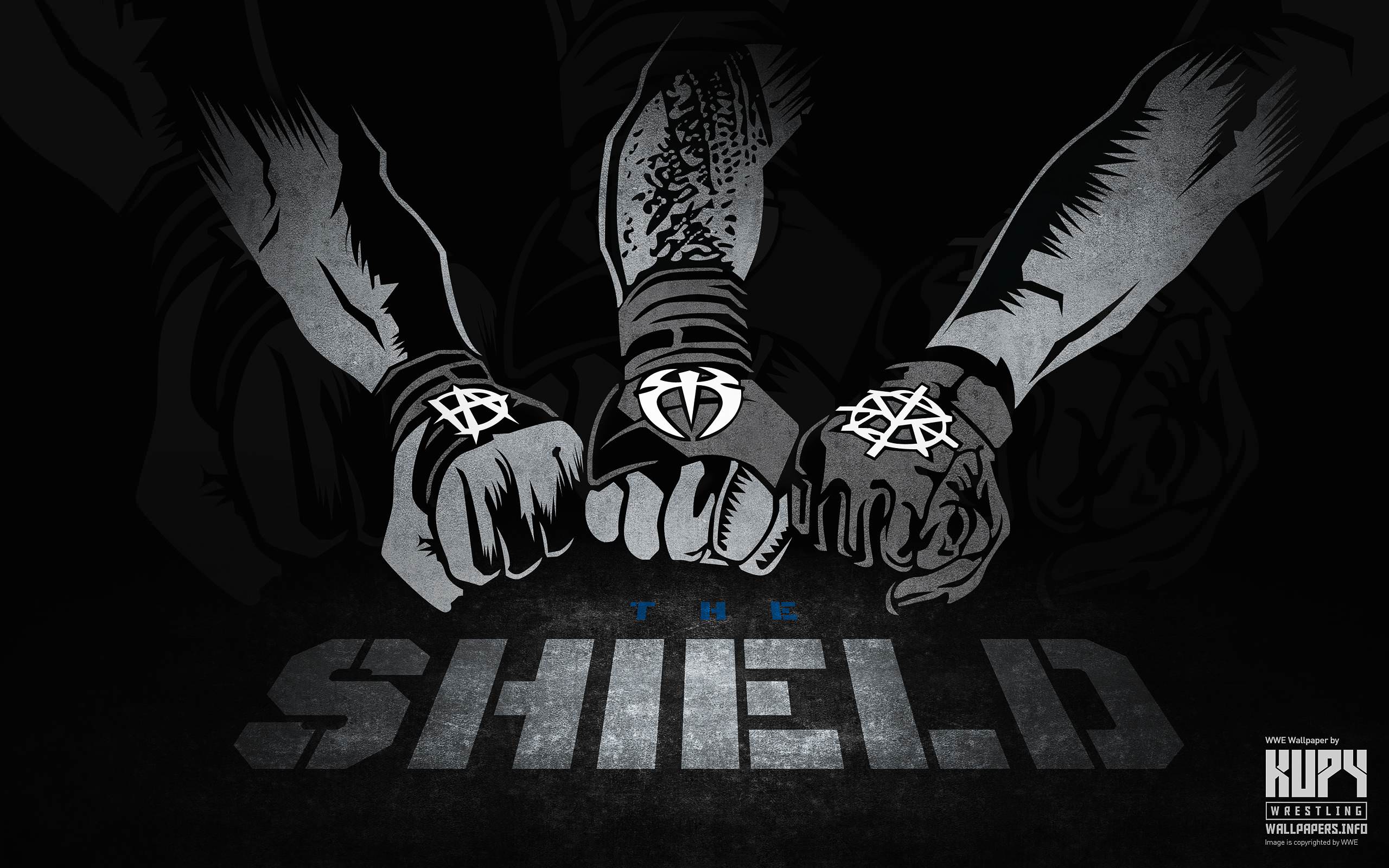2560x1600 WWE Logo Black Background