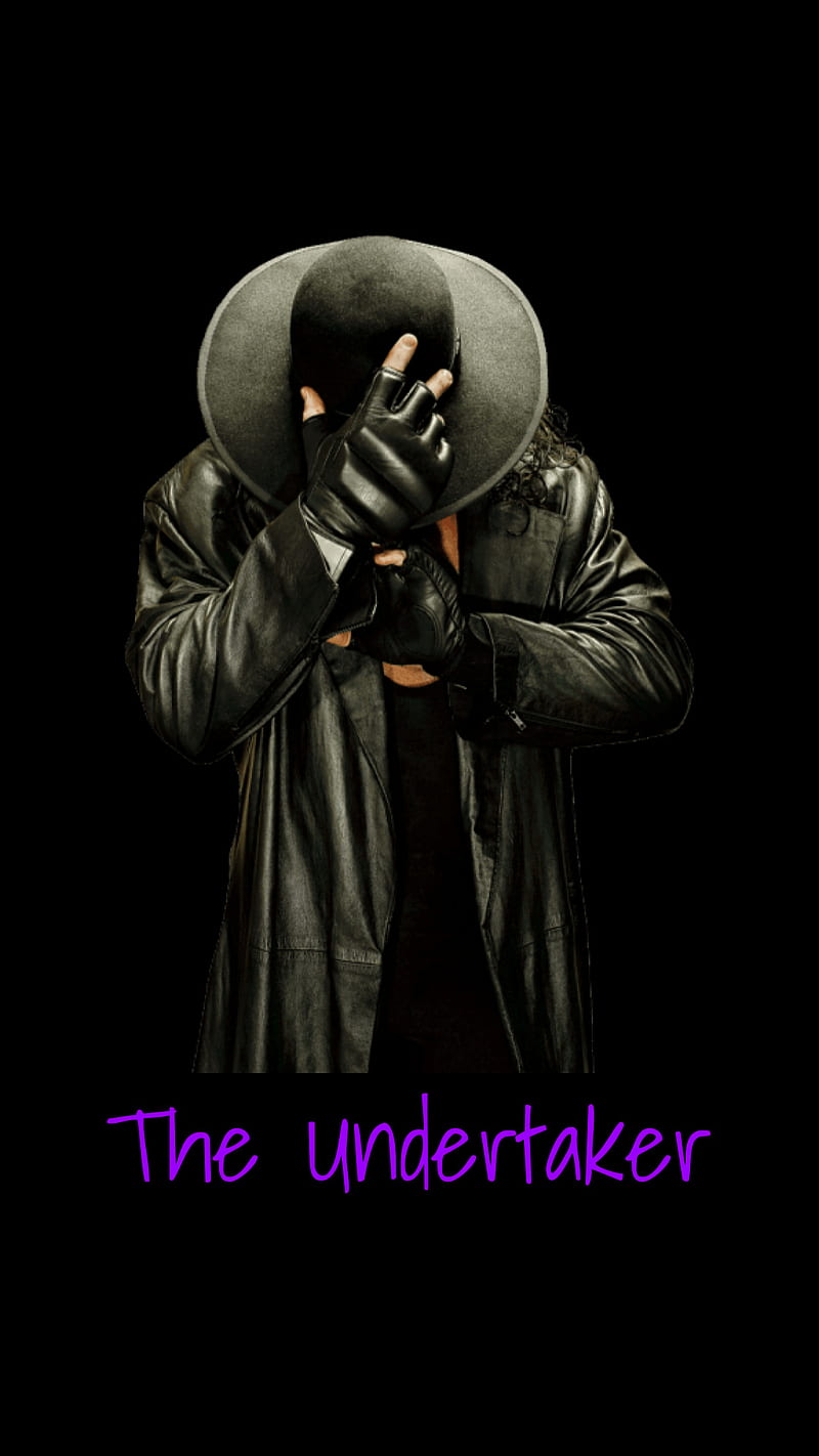 800x1422 The Undertaker, black, calaway, deadman, mark calaway, phenom, wrestling, wwe, HD phone wallpaper