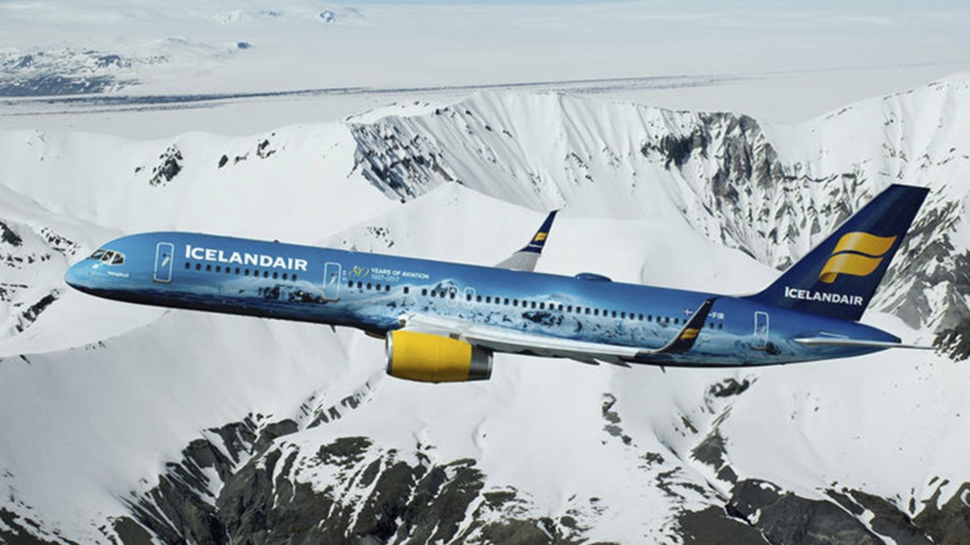 1920x1080 This airline has created a glacier on a plane. Condé Nast Traveller India