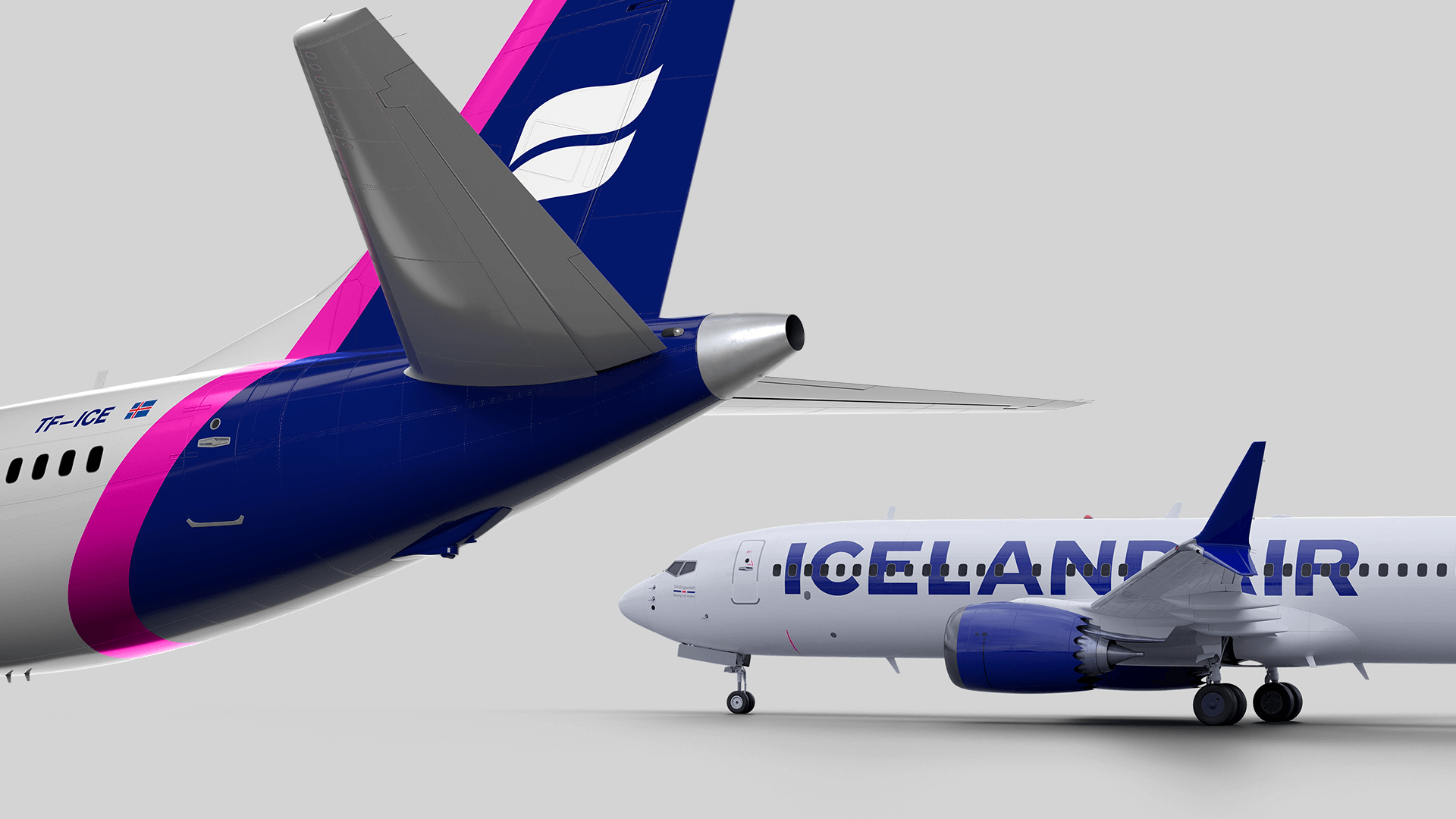 1920x1080 Icelandair identity, guideline and assets