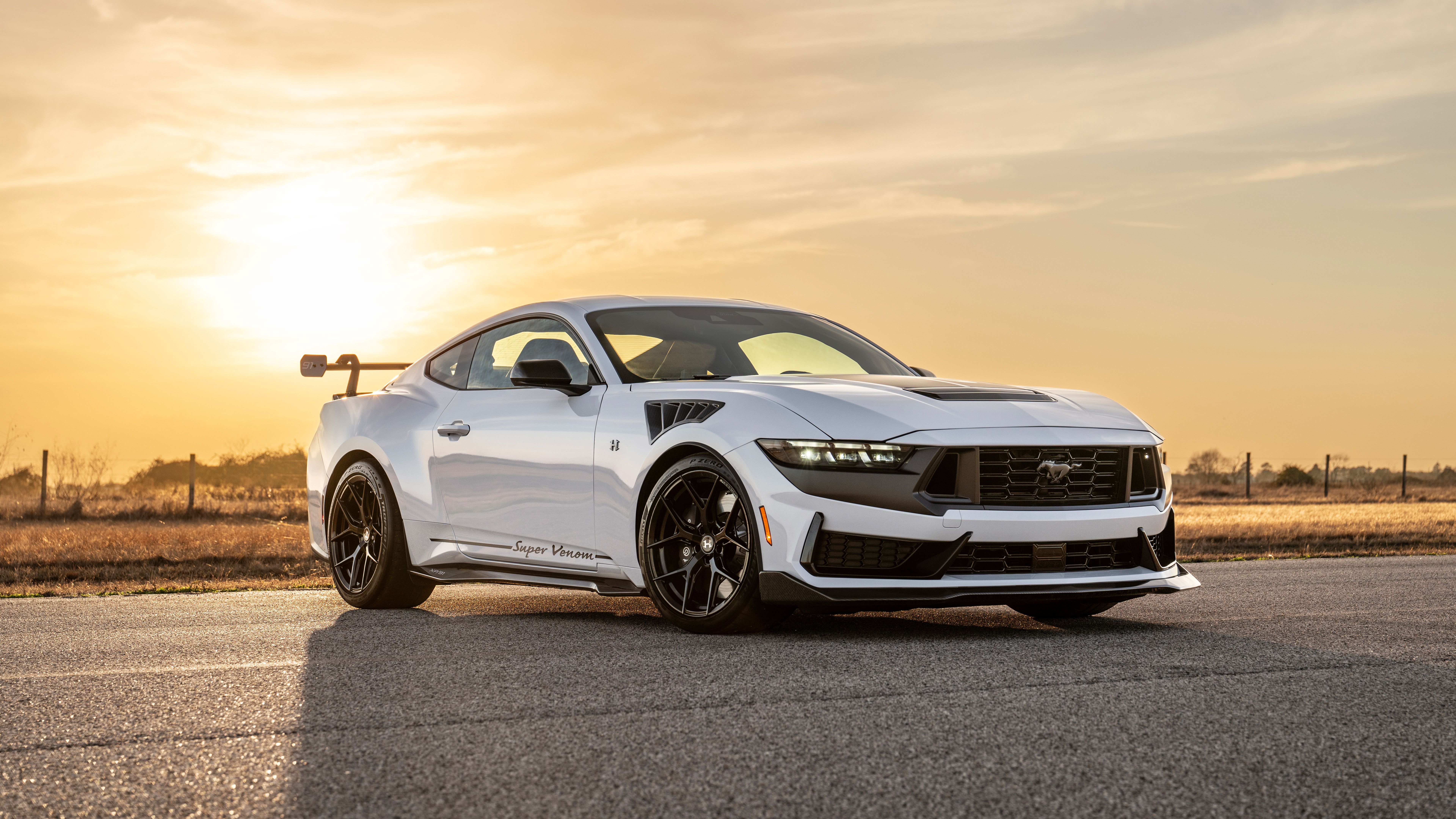 7680x4320 Hennessey Super Venom Mustang Dark Horse HD, 4K Car Wallpaper