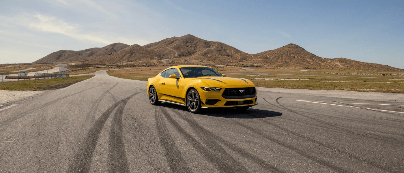 1400x600 Ford Mustang. Iconic Sports Car in Albuquerque