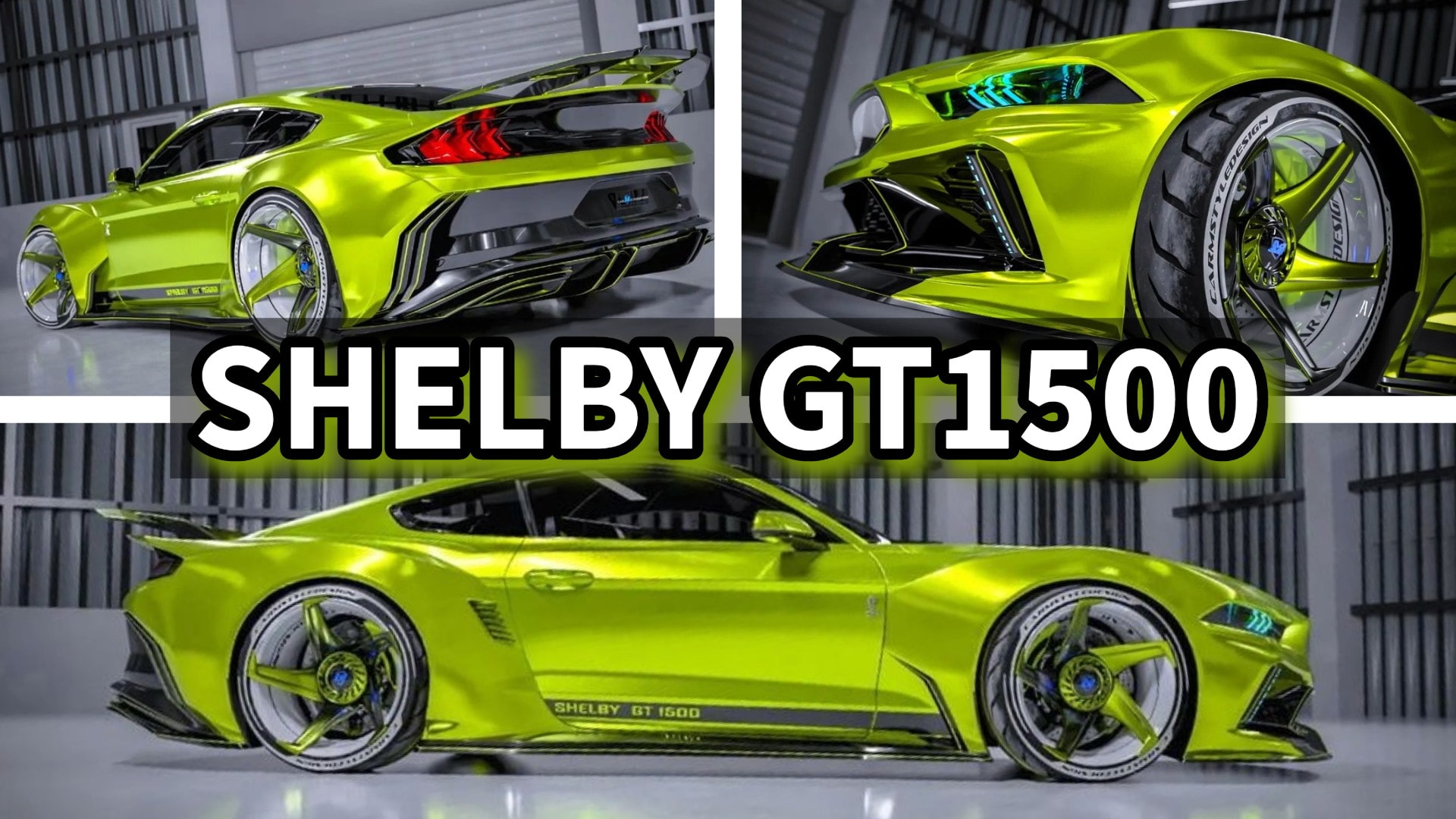 1920x1080 Ford Mustang Shelby GT1500 Picks A Digital Fight With The 800 Horsepower GTD