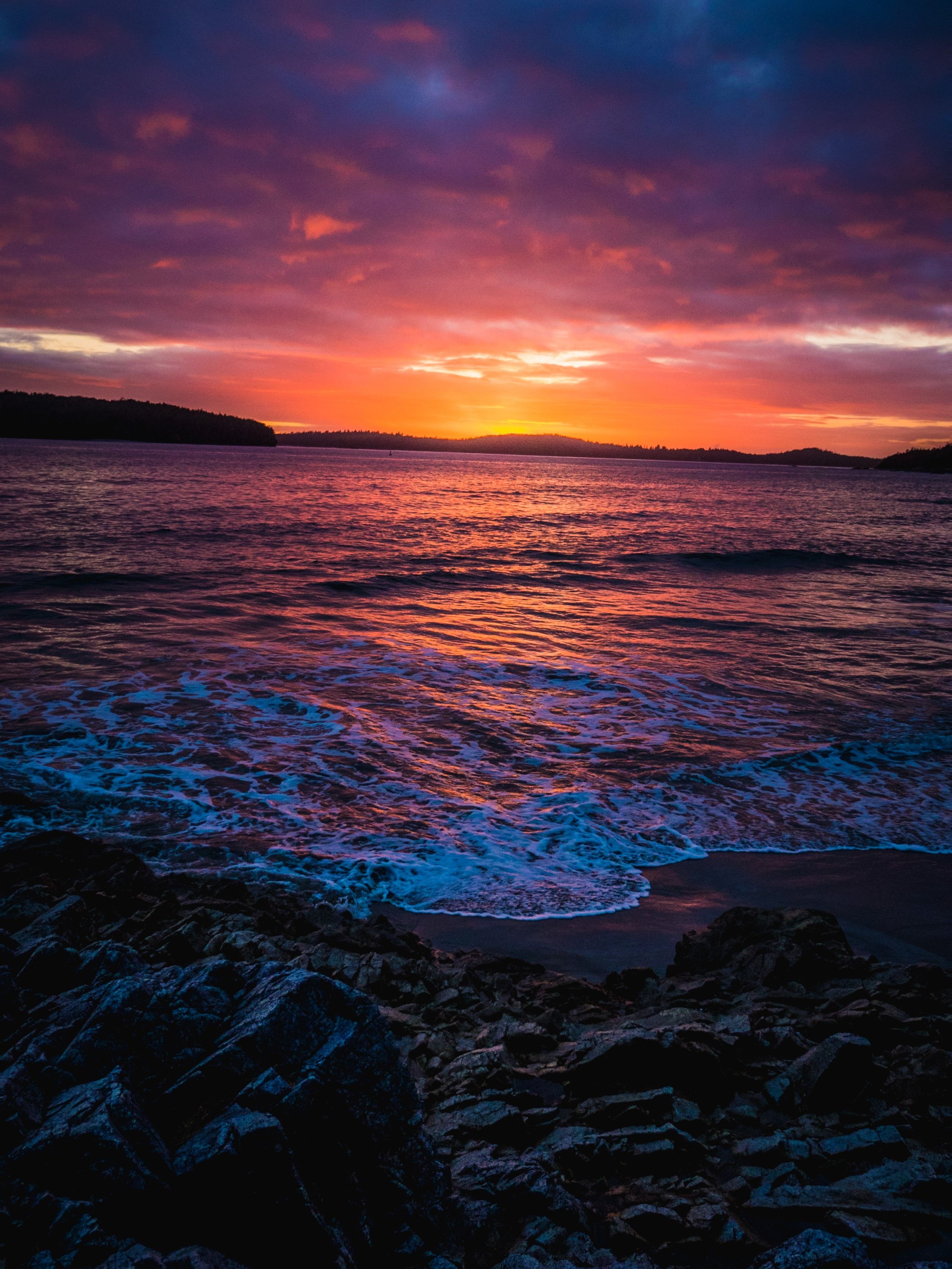 2589x3451 Tofino Sunset