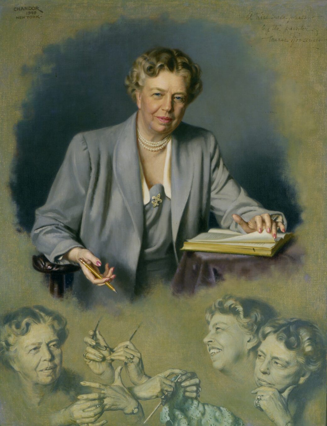 1040x1356 Eleanor Roosevelt's My Day 1 House Historical Association