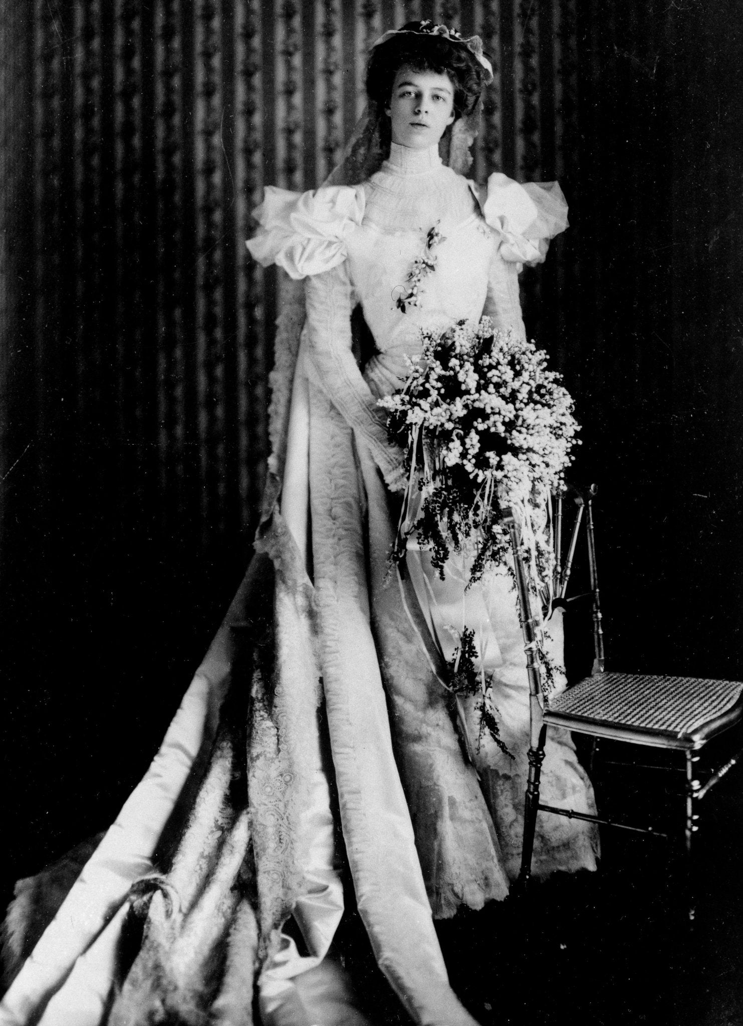 1484x2048 The Roosevelts' Wedding Announcement, Annotated