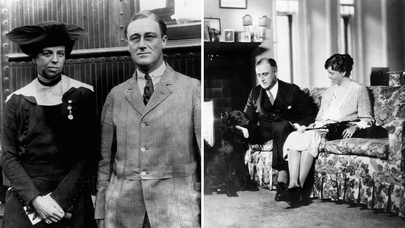 1600x900 Eleanor Roosevelt & FDR's Living Room Featured a Bold Sofa. Homes and Gardens