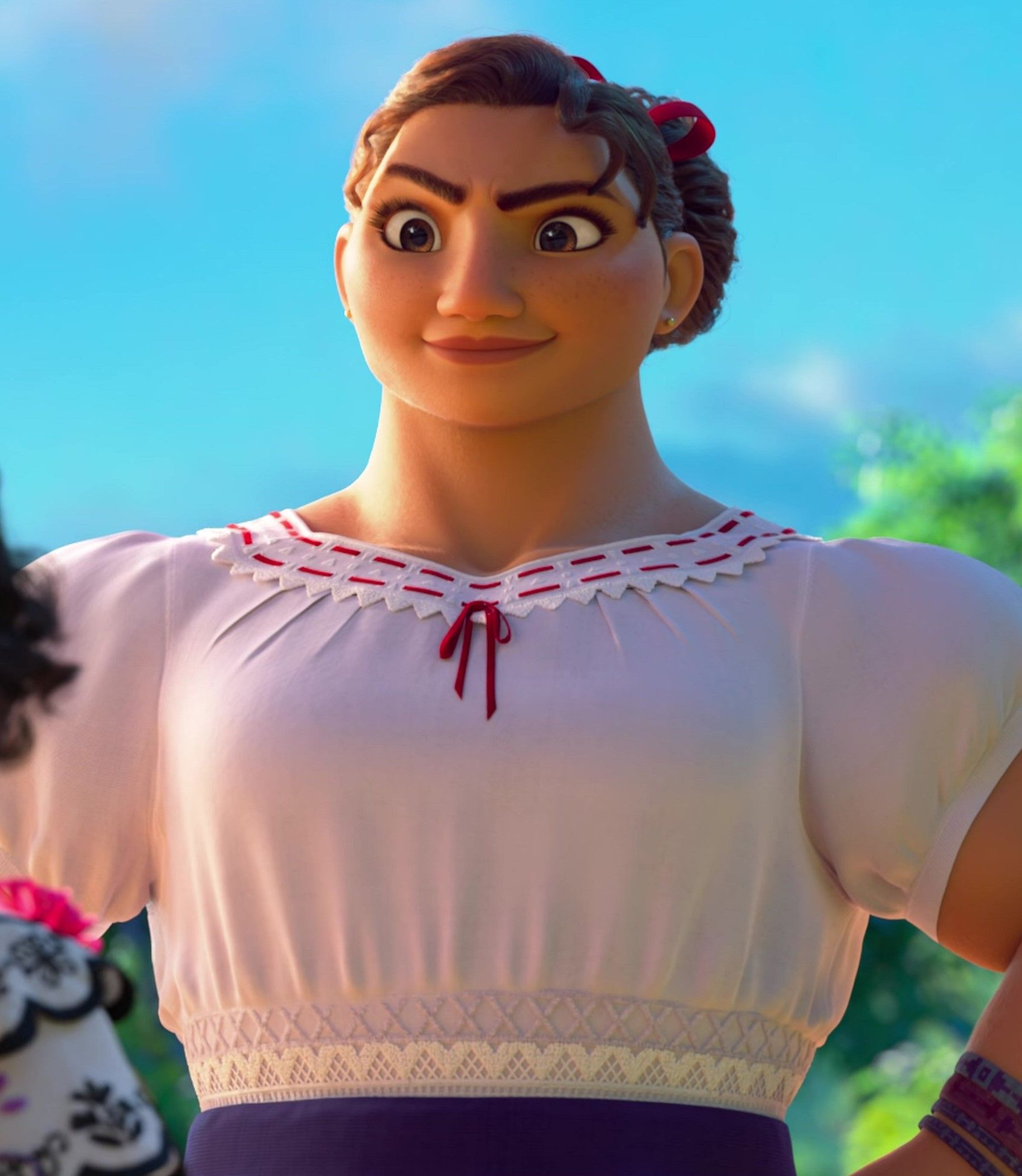 1694x1949 Luisa Encanto Wallpaper