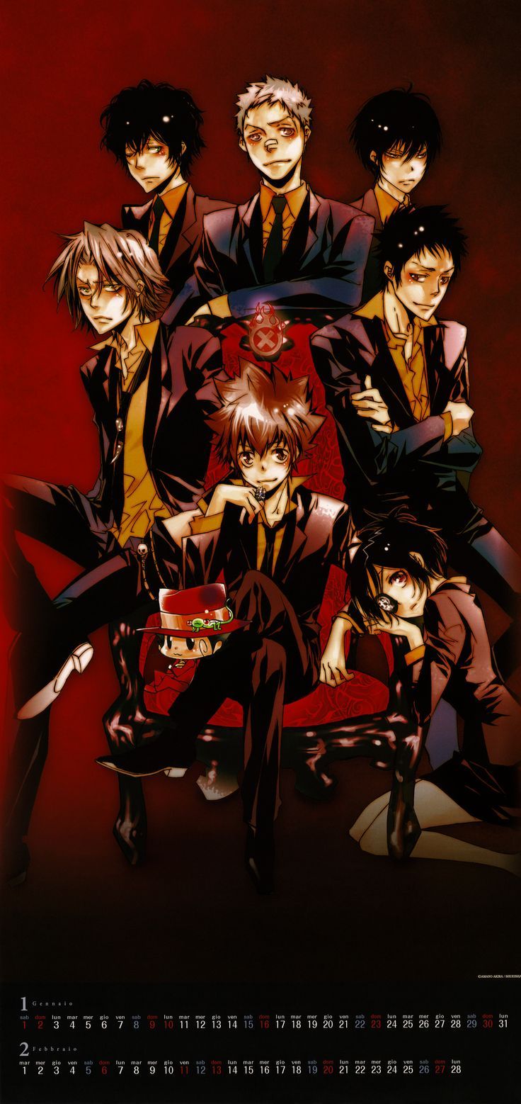 736x1558 Vongola Decimo & Guardians