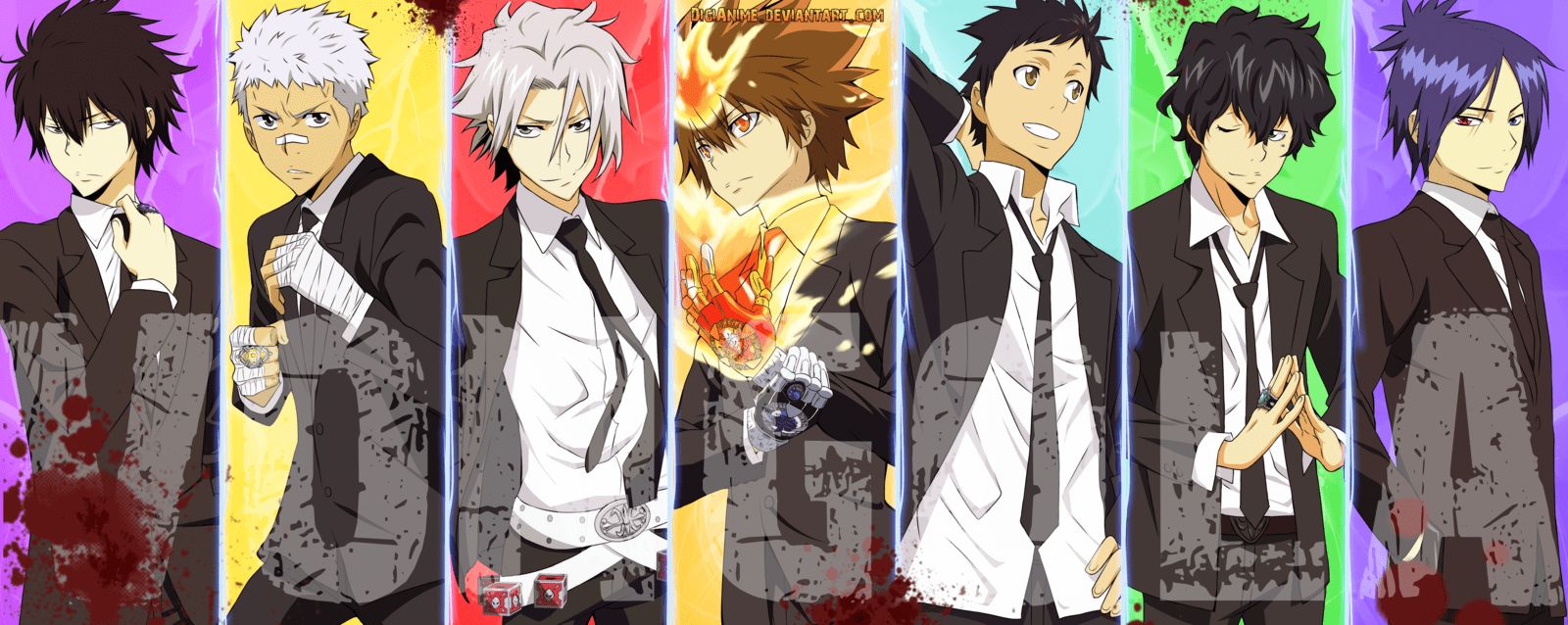1600x638 Vongola Family Wallpaper