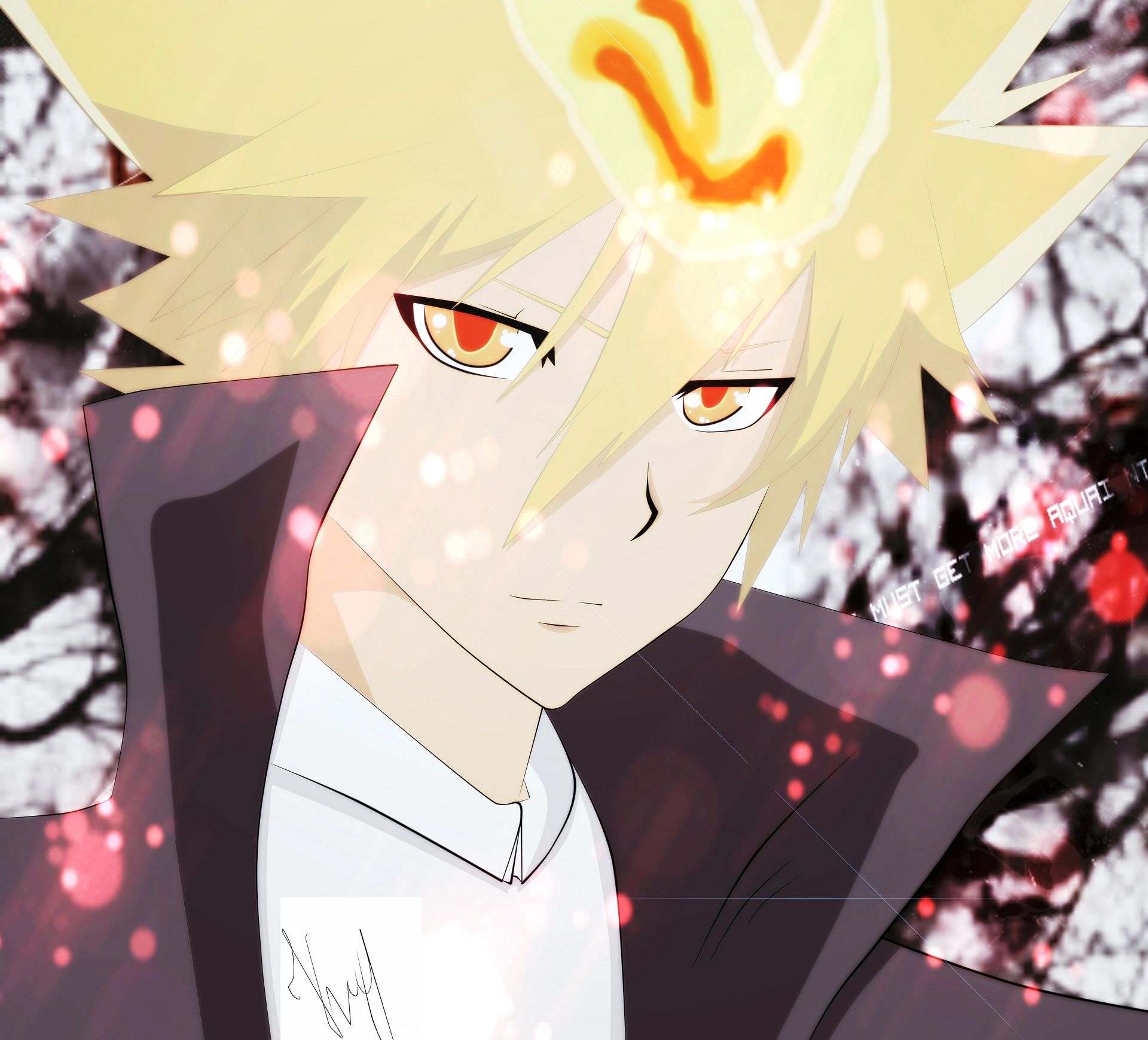 1920x1740 Wallpaper katekyo Hitman reborn, lights, guy, The Clams Primo, Teacher mafia Reborn for mobile and desktop, section сёнэн, resolution 1920x1740