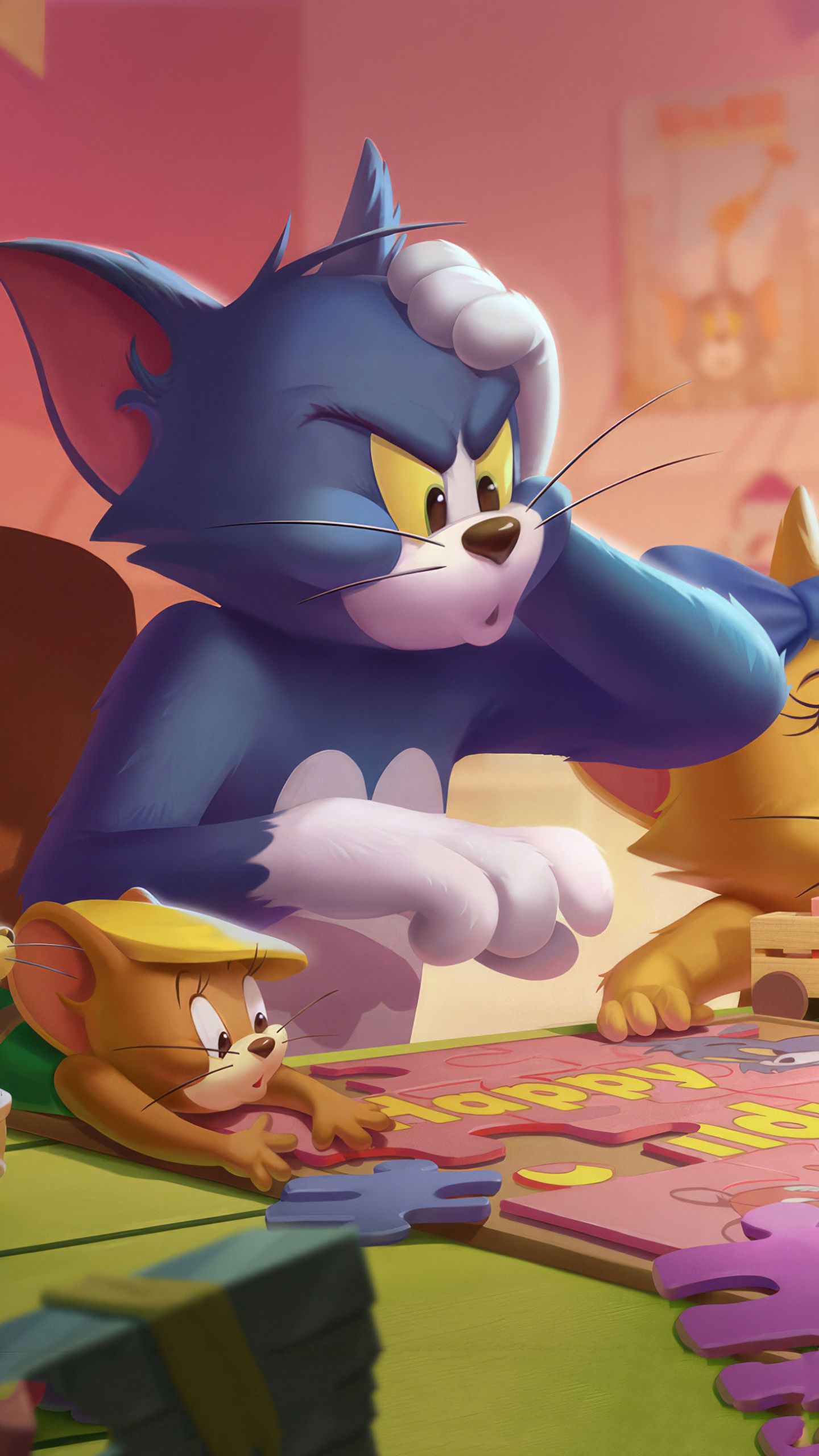 1440x2560 Tom And Jerry 4k Samsung Galaxy S S7 , Google Pixel XL , Nexus 6P , LG G5 , HD 4k Wallpaper, Image, Background, Photos and Picture