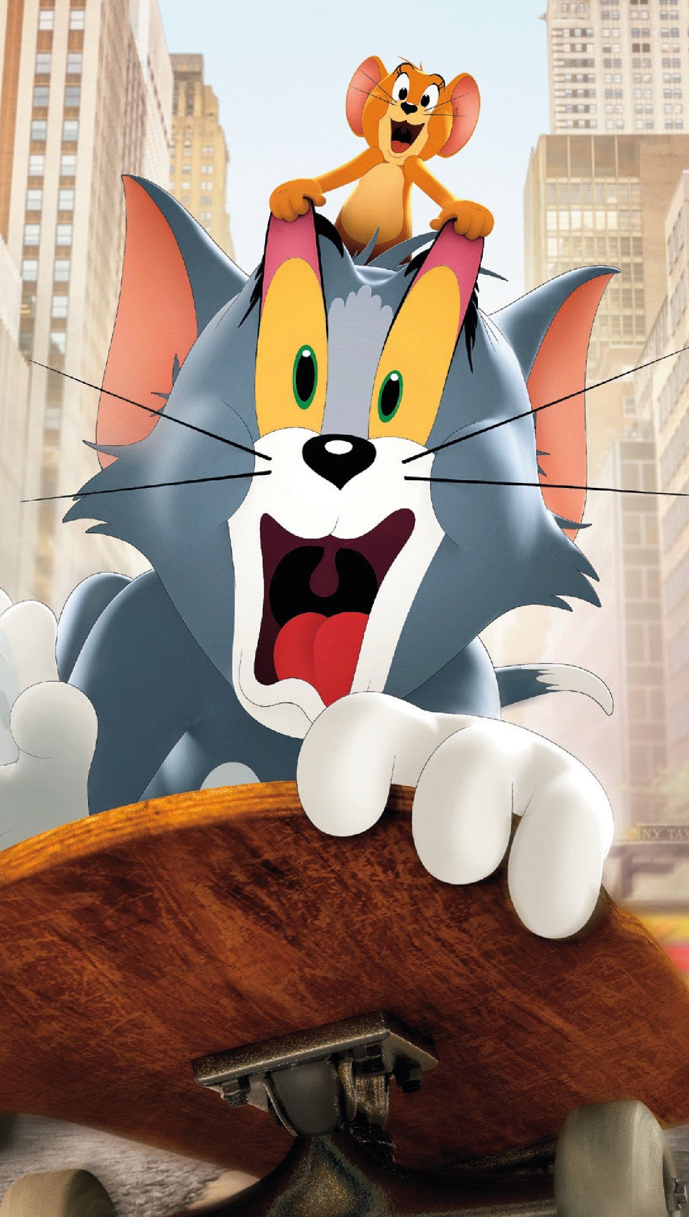 1360x2401 Tom and Jerry movie poster Wallpaper 4K for iPhone and Mobile Phone